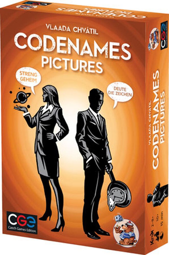 JoeKas World Spiel Codenames - Pictures (de)