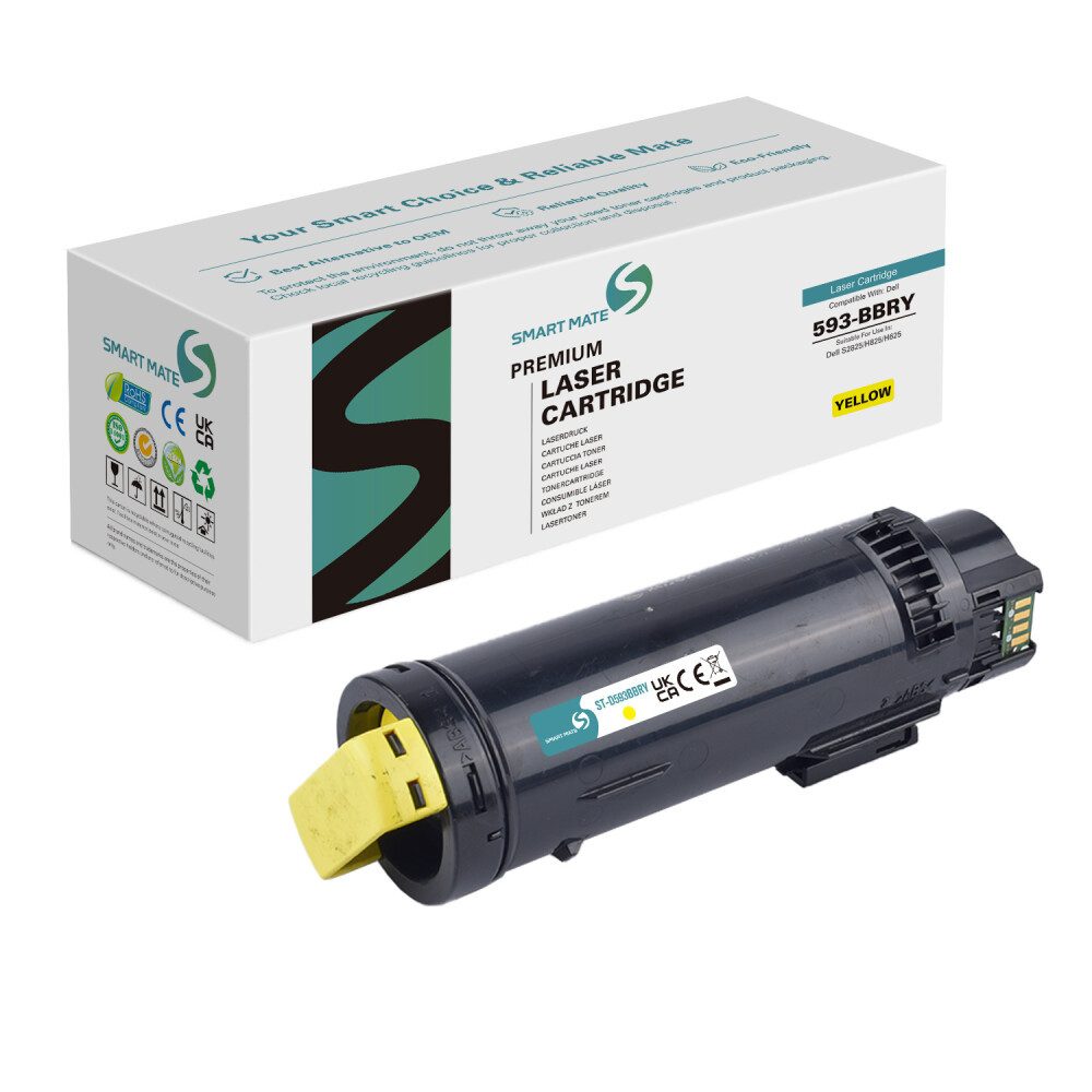 SmartMate Tonerpatrone SmartMate wiederaufbereitete toner Dell 593-BBSB, (1-St)