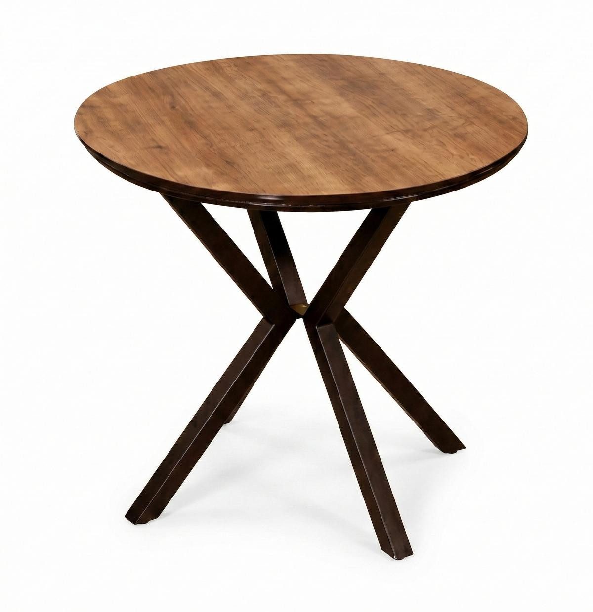 JVmoebel Esstisch Tisch Stil modern Farbe braun neu kompakt vielseitig rund Esszimmer, Made in Europa