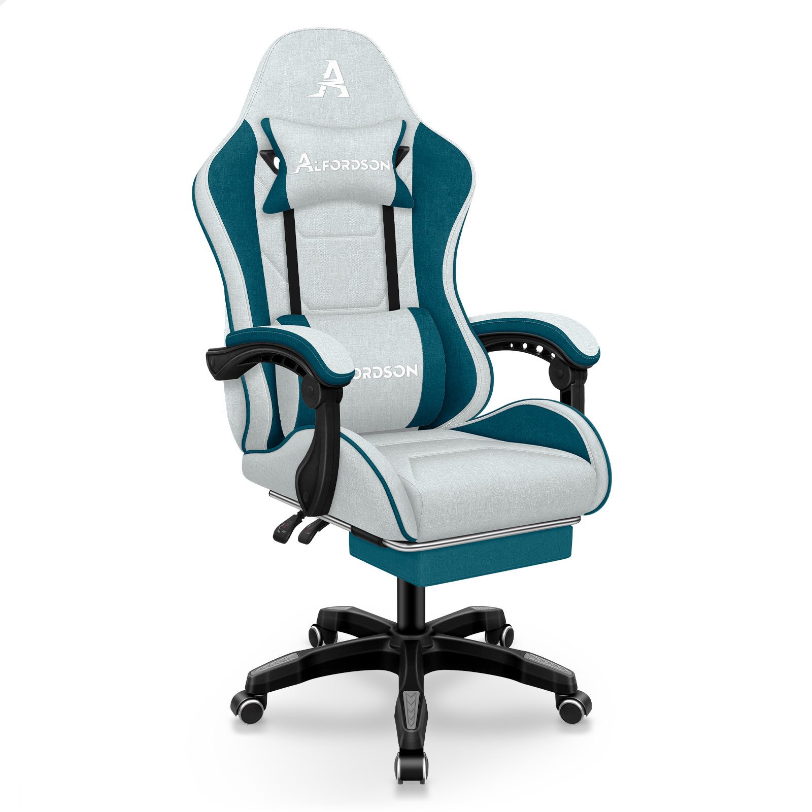 ALFORDSON Bürostuhl Gaming-Stuhl, Massage-Gaming-Stuhl, Ergonomischer Gamer günstig online kaufen