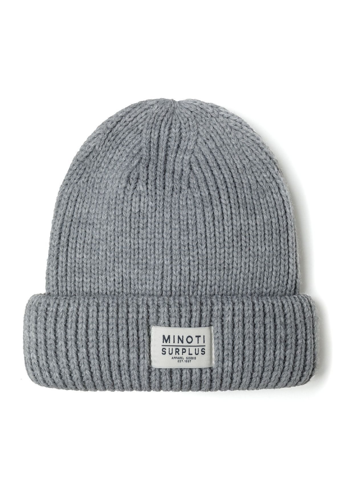 MINOTI Beanie Zwei Beanie-Strickmützen mit Aufnäher günstig online kaufen