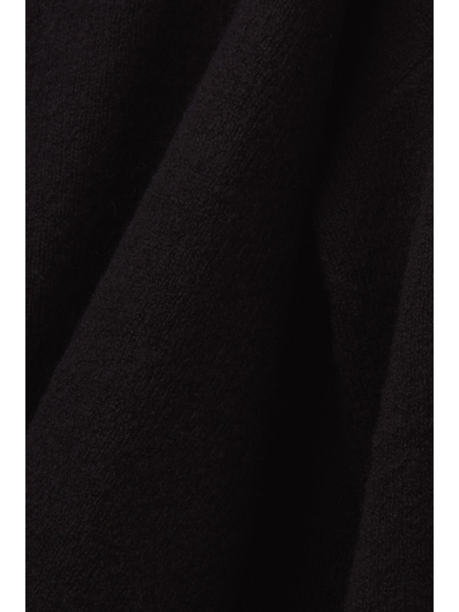 mit BLACK Stehkragenpullover Stehkragen Esprit Pullover