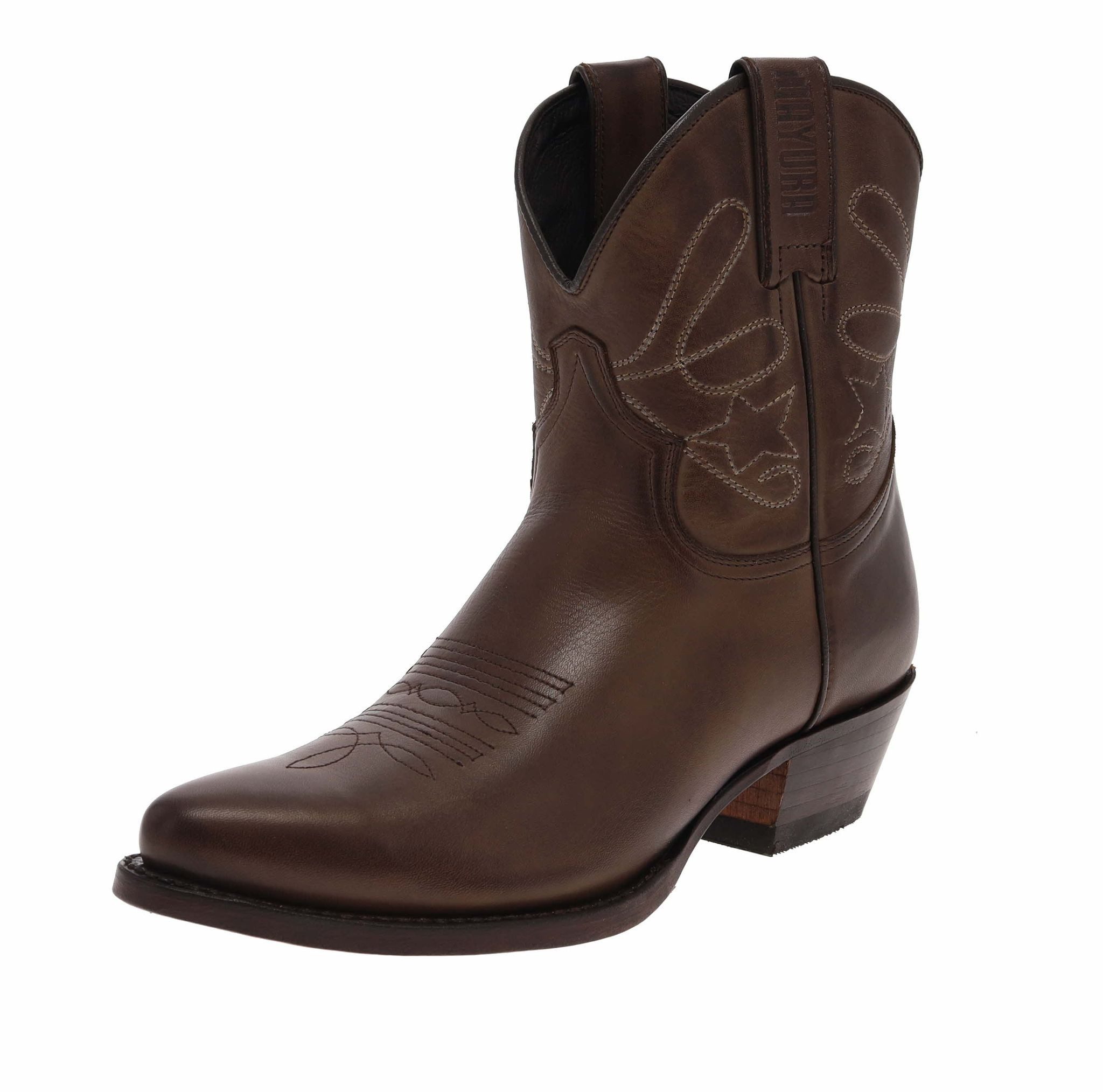 Mayura Boots 2374 Braun Westernstiefelette Rahmengenähte Damen Westernstiefelette