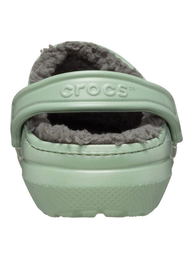 Crocs Sandale Classic Lined Clog (mit Innenfutter) grün - 1 Paar Badeschuh günstig online kaufen
