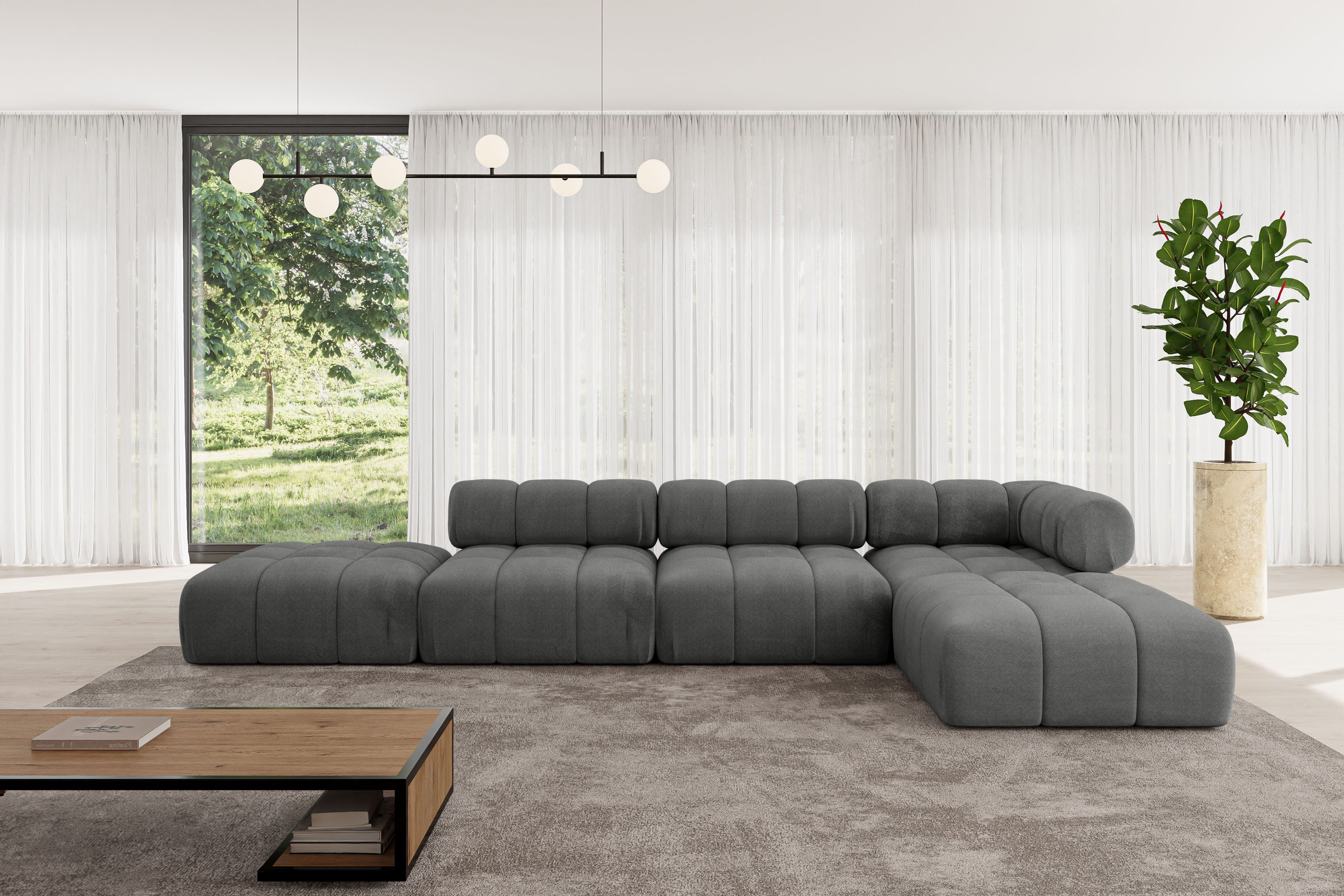 ALTDECOR Ecksofa Kerru-L2, Sofa Praktische Bequeme günstig online kaufen
