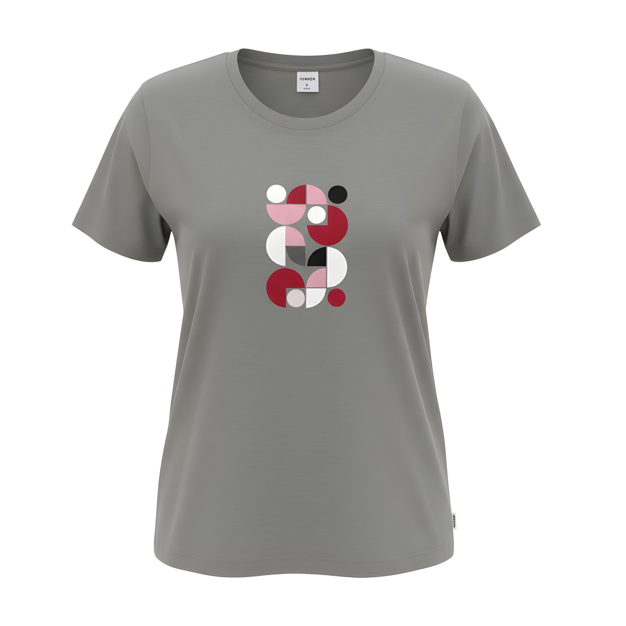 HERMKO Kurzarmshirt 701180055 T-Shirt 100% Bio-Baumwolle mit Druckmotiv hergestellt in EU