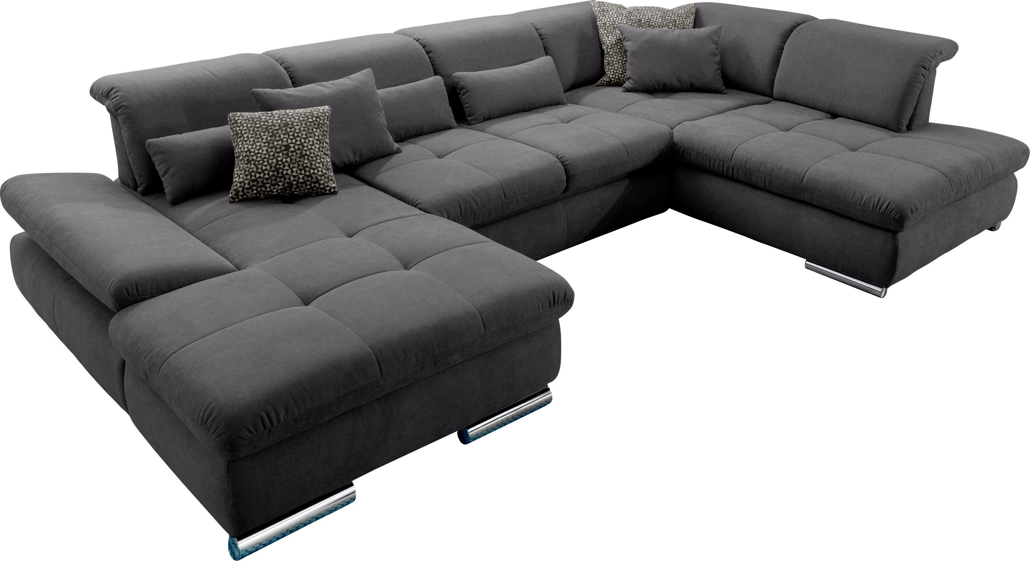 Wohnlandschaft SO 4100 komfortable Federkernunterfederung, inkl. Kopfteilverstellung