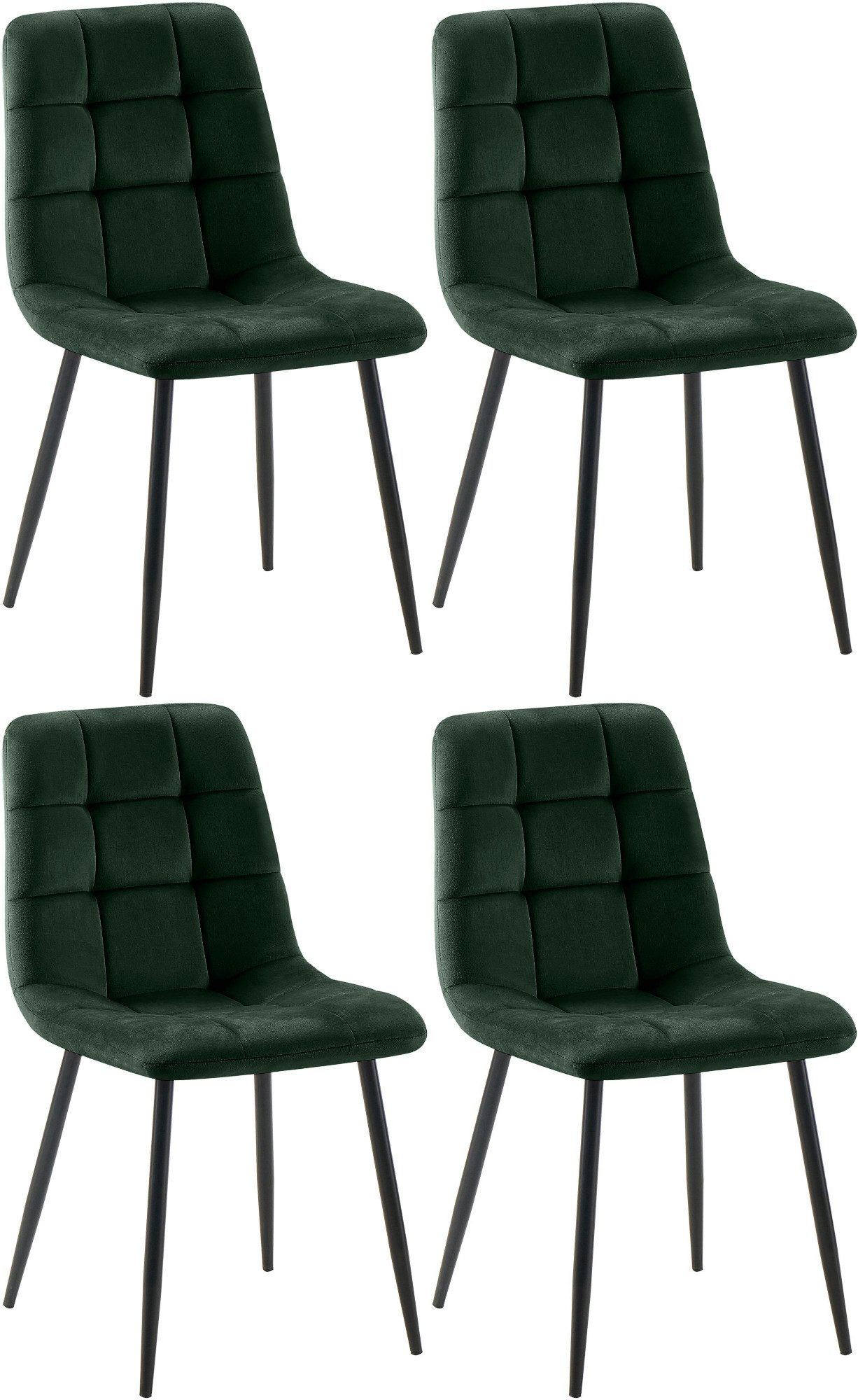 CLP Esszimmerstuhl Tilde (4er Set, 4 St), mit Rückenlehne, bis 150 kg günstig online kaufen