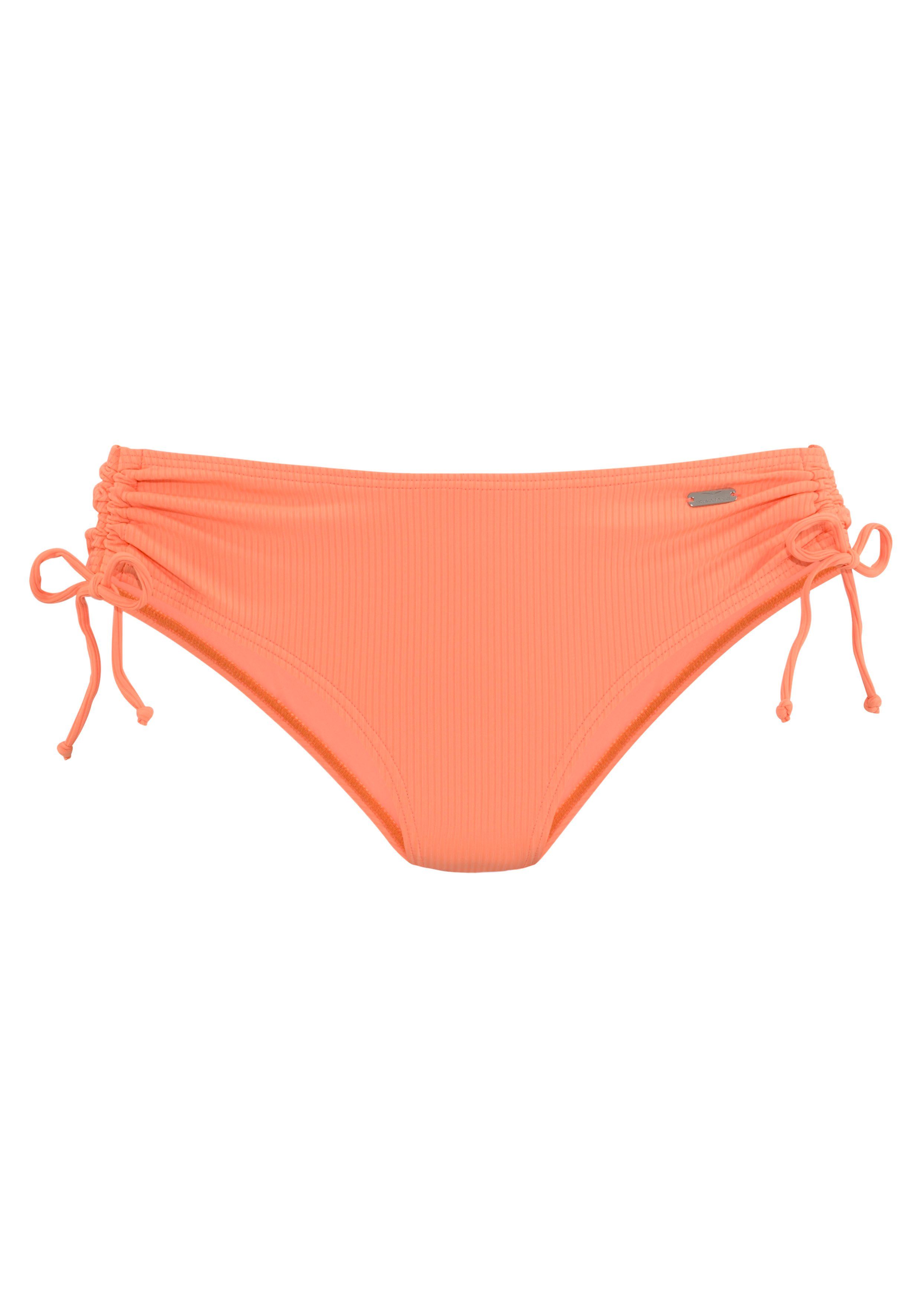 Venice Beach Bikini-Hose Lucky aus gerippter Strukturware günstig online kaufen