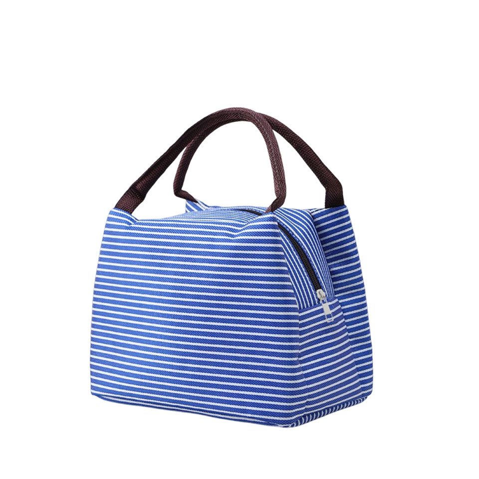 Kühltasche Gestreifte wasserdichte Kühltasche, auslaufsichere Thermobehälter
