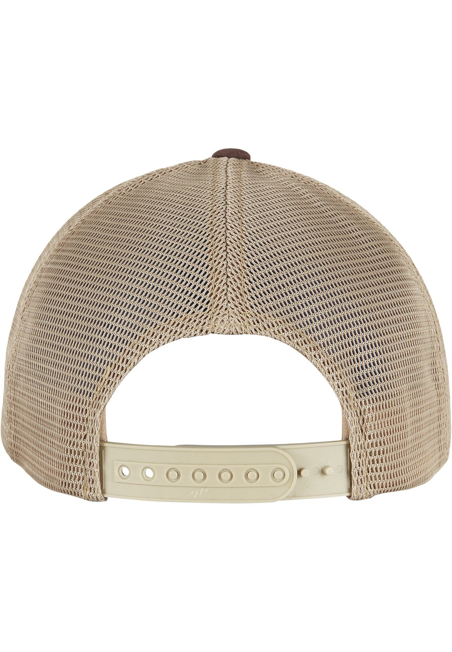 Flex brown/khaki 2-Tone Cap 360° Cap Omnimesh Flexfit Accessoires