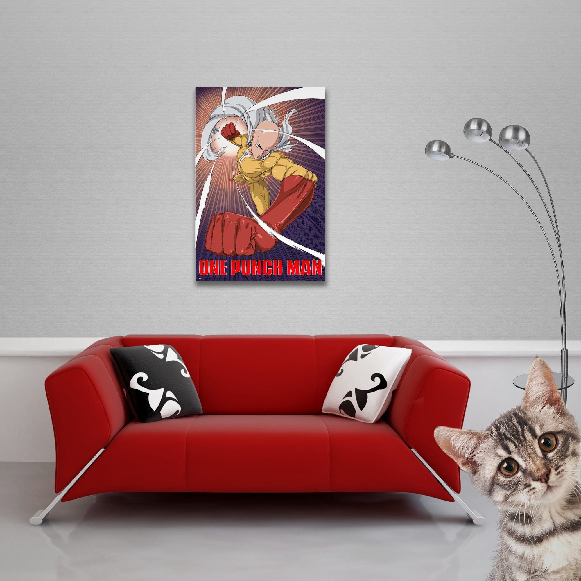 Poster One Punch Man - Poster - Sitama