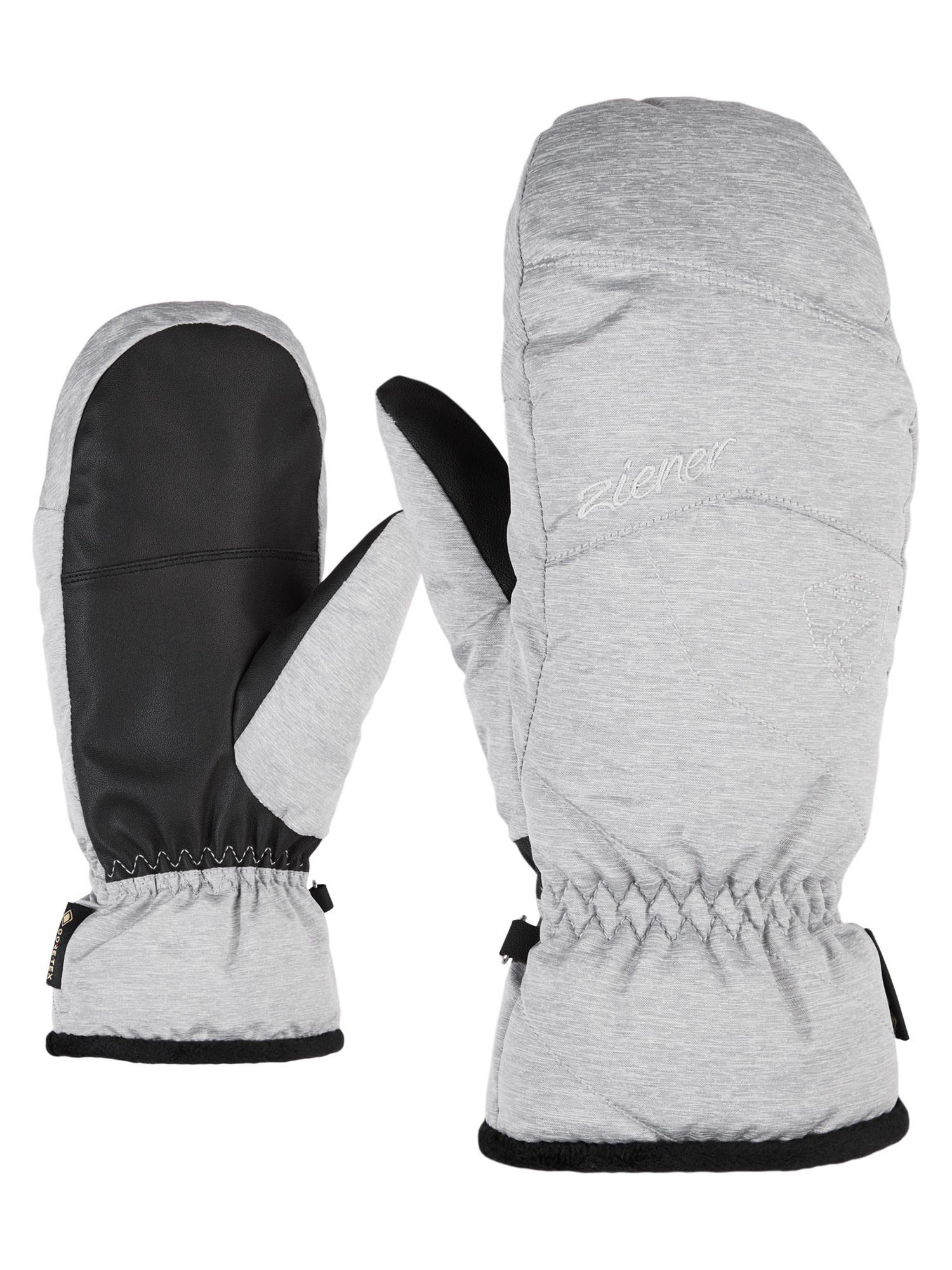 Ziener Light Karril Gtx® Ziener W Melange Mitten Accessoires Fleecehandschuhe Damen