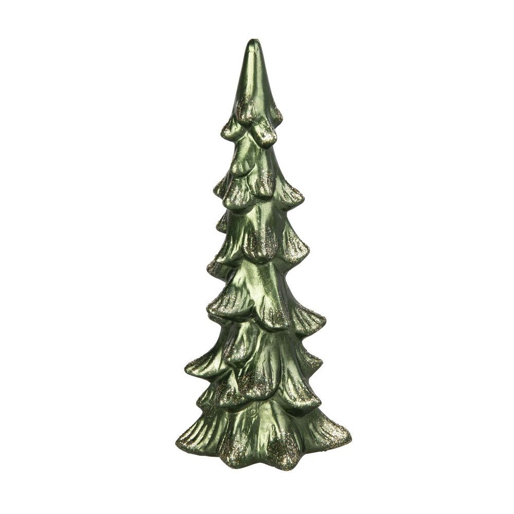 MICA Weihnachtsfigur Dekotanne - grün/gold - günstig online kaufen