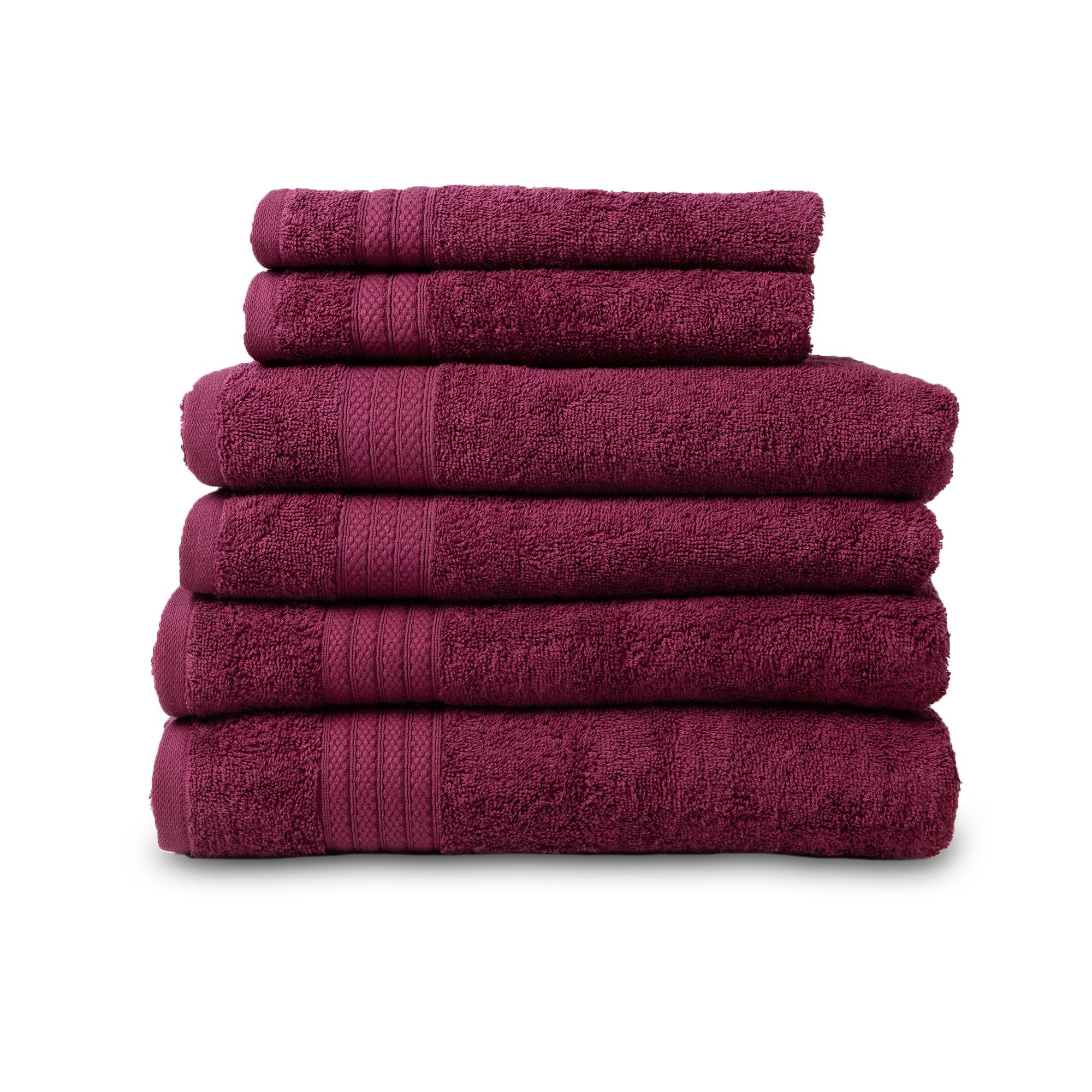 Brielle Handtuch Set Brielle 6-teiliges Handtuch - Set aus 100% Baumwolle, Baumwolle (Packung, 6-St), Handtuch-Set, 100% Baumwolle