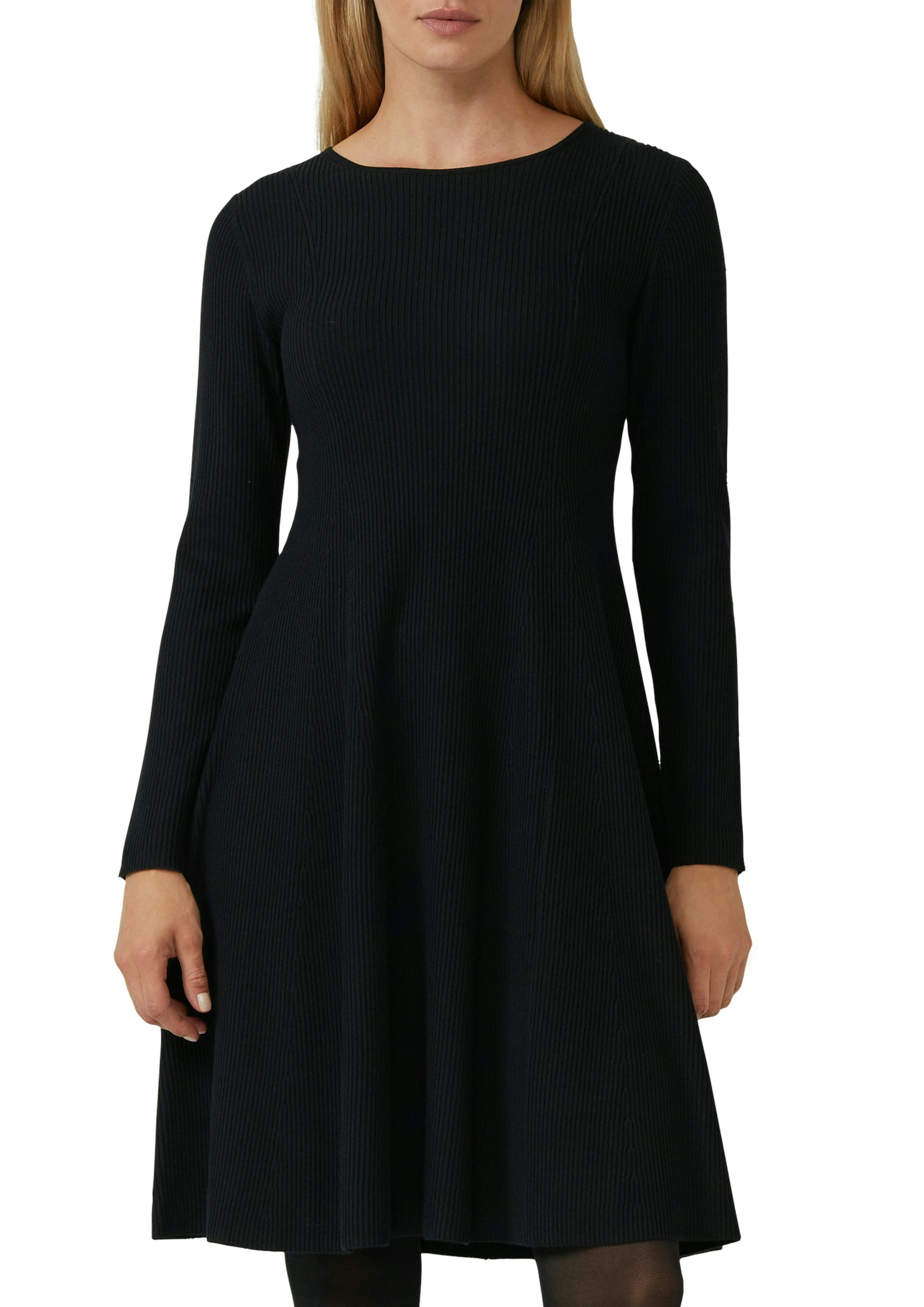 s.Oliver BLACK LABEL Strickkleid mit Ajour-Detail
