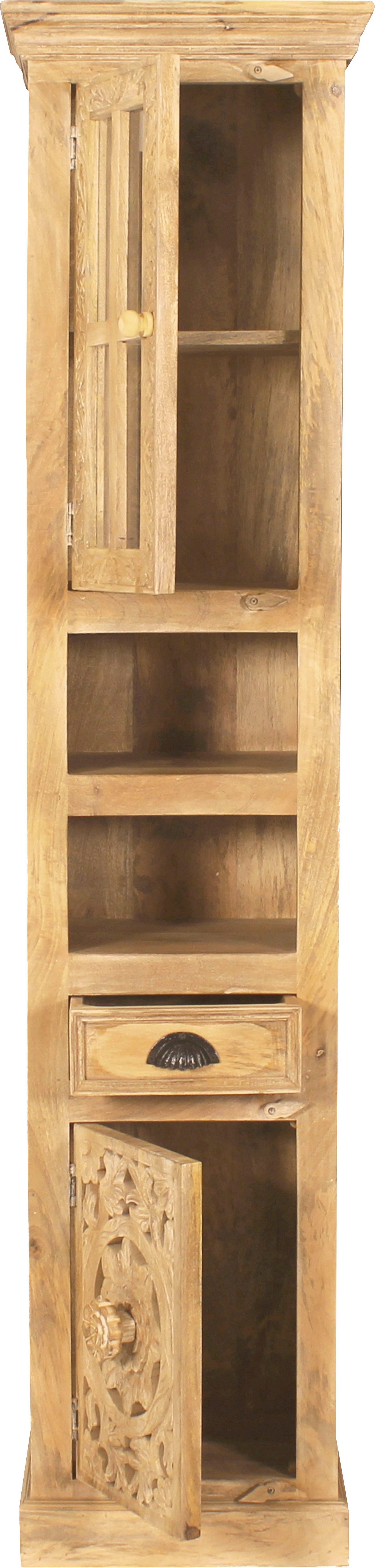 Hochschrank Mit SIT Holzschnitzereien