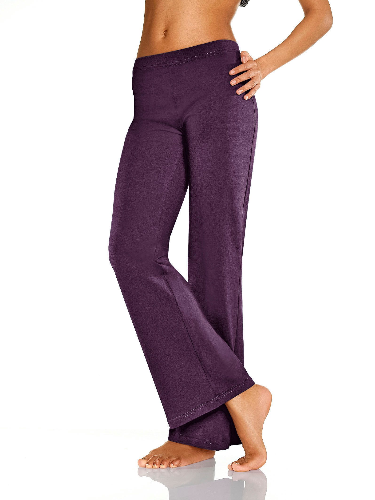 Vivance Active by Lascana Jazzpants (2er-Pack) mit leicht ausgestelltem Bein, Loungewear