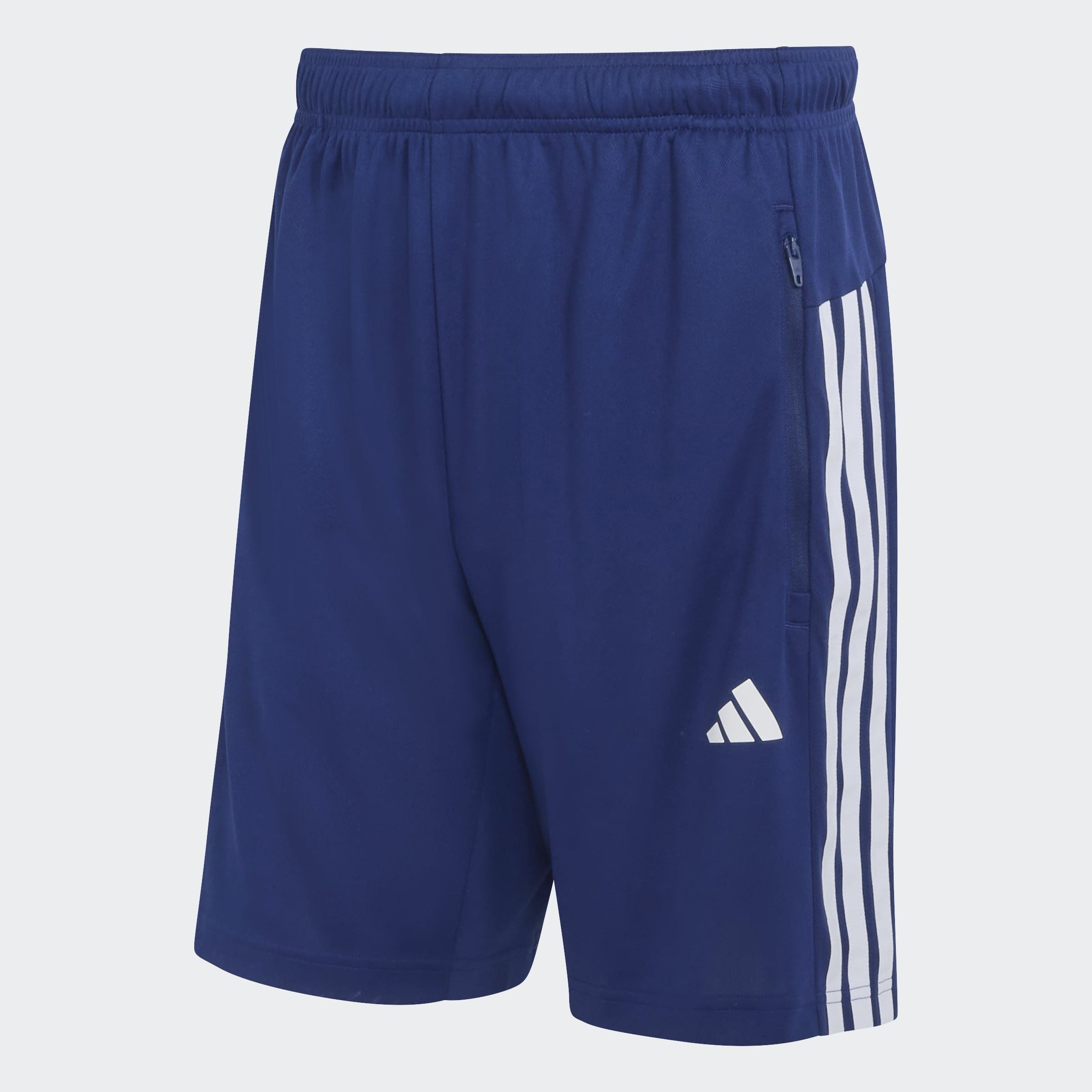 Shorts WORKOUT ESSENTIALS BASE 3-STREIFEN PIKEE-, 23 CM
