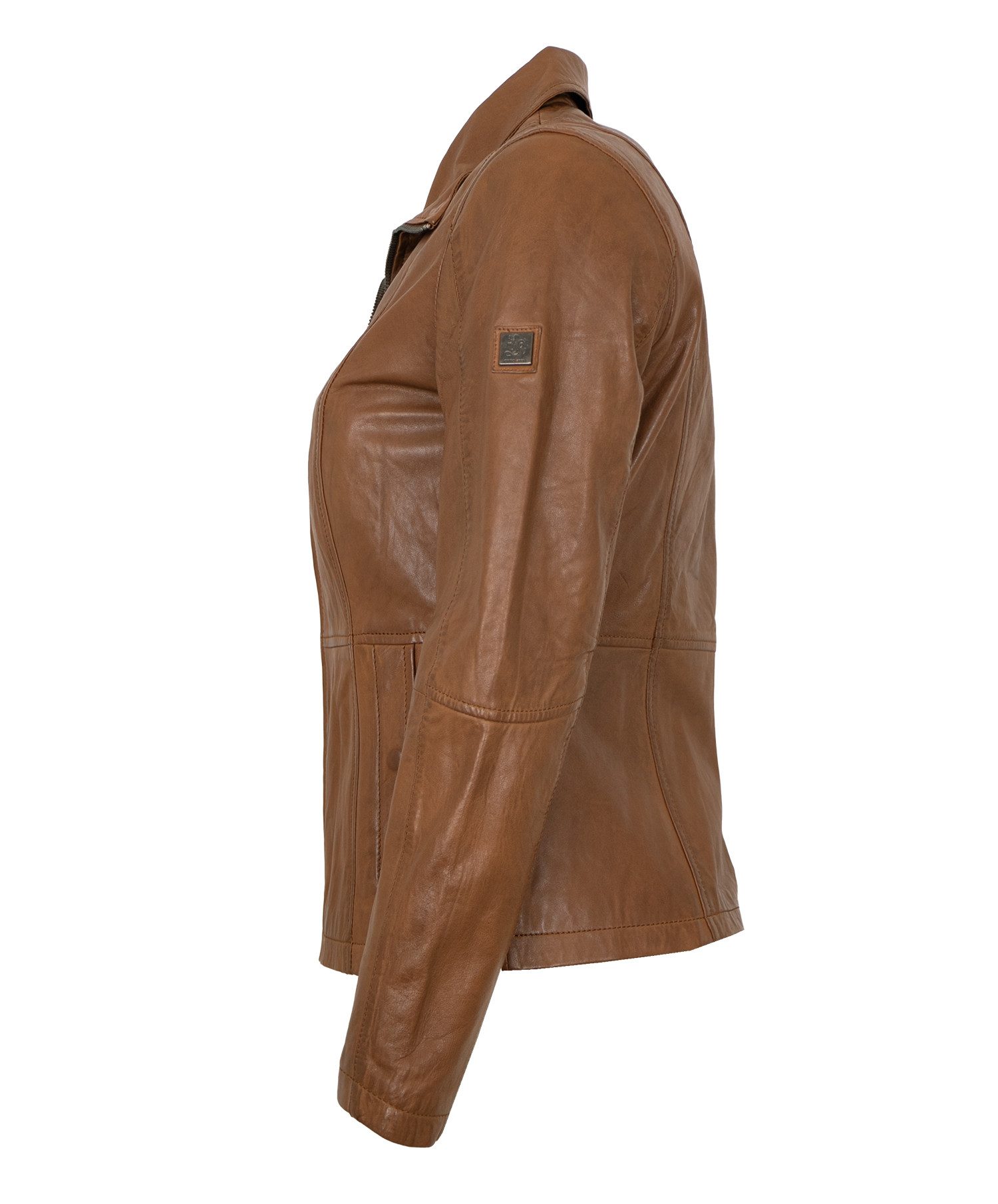 Otto Kern Lederjacke Lotta OTTO KERN - Damen Lederjacke Lammnappa cognac günstig online kaufen