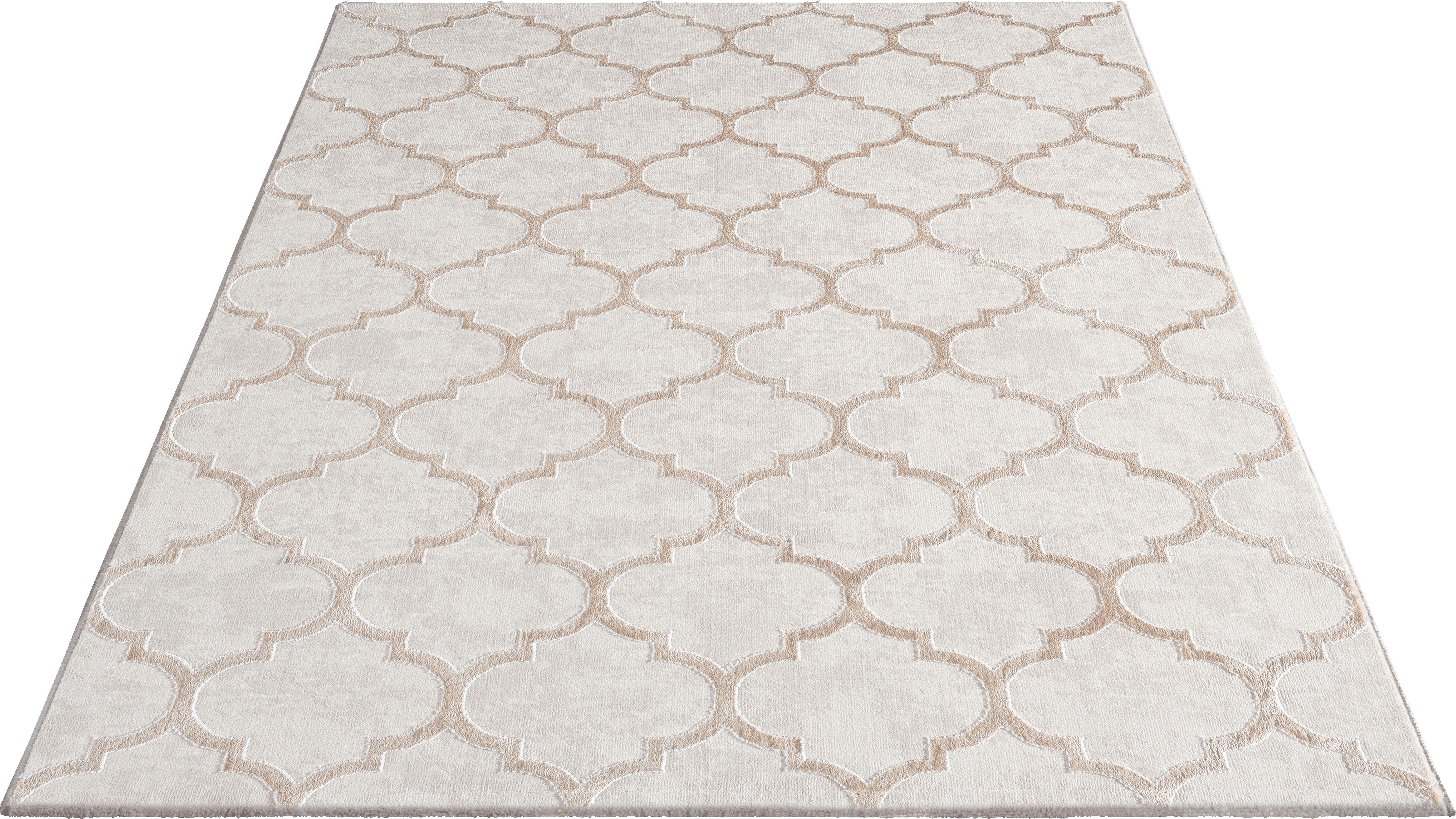 merinos Teppich Studio 28262, rechteckig, Höhe: 12 mm, Kurzflorteppich, Hoch Tief Effekt, modernes Skandic Design. Reduzierter Preis € 28,24. Unverbindliche Preisempfehlung € 49,99