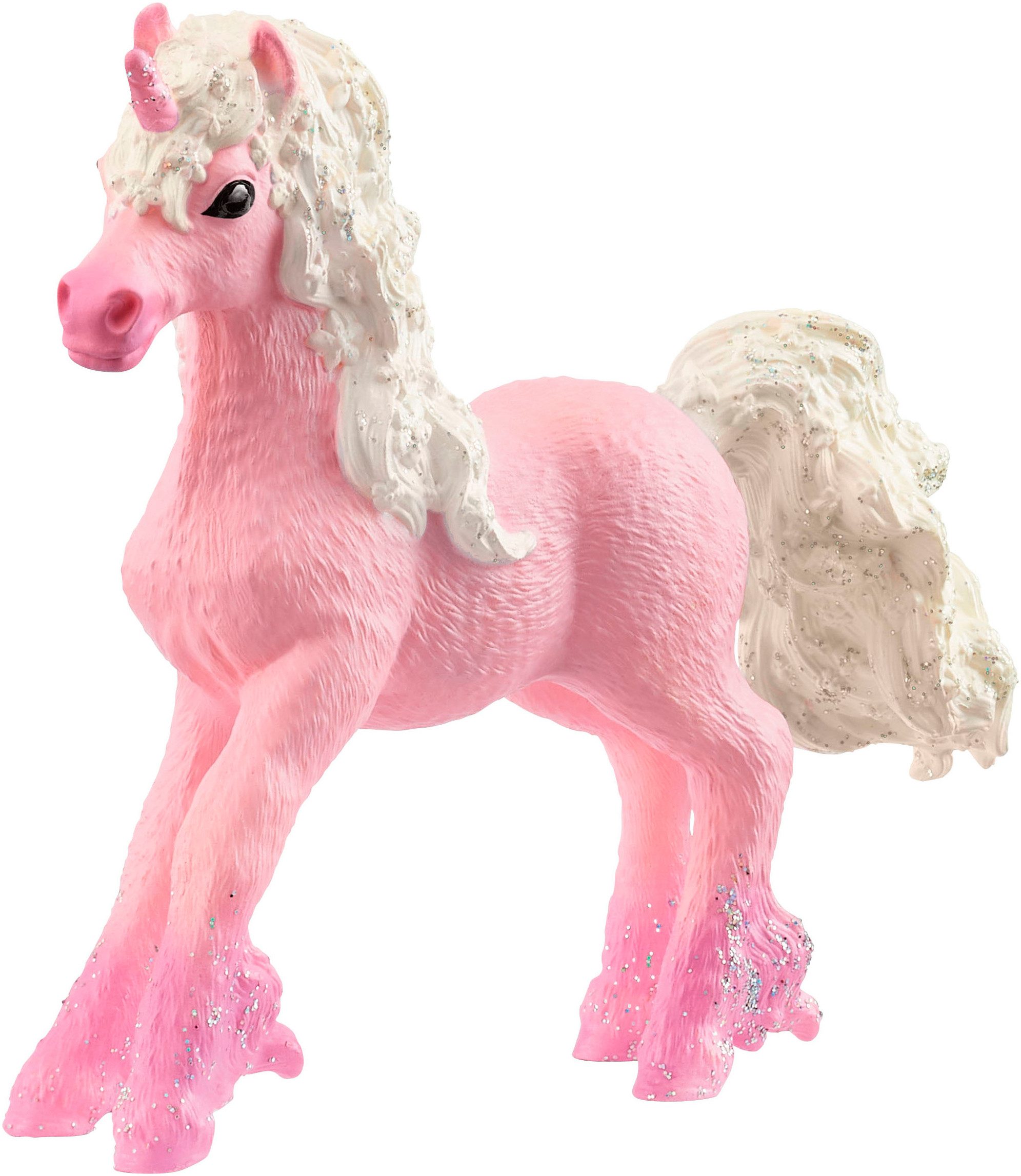 Schleich® Spielfigur BAYALA®, Blüten Einhorn Fohlen (70832), Made in Europe