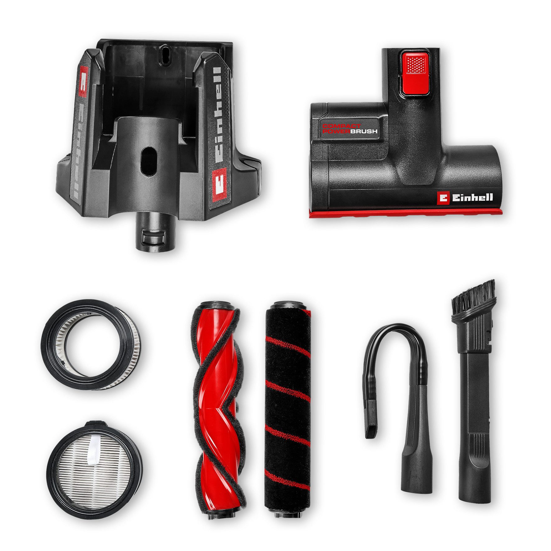 Einhell Akku-Stielstaubsauger TE-SV 18/270 Li BL-Solo, beutellos, ohne Akku und Ladegerät