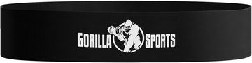 GORILLA SPORTS Trainingsband Fitnessband Set mit 5 Bändern