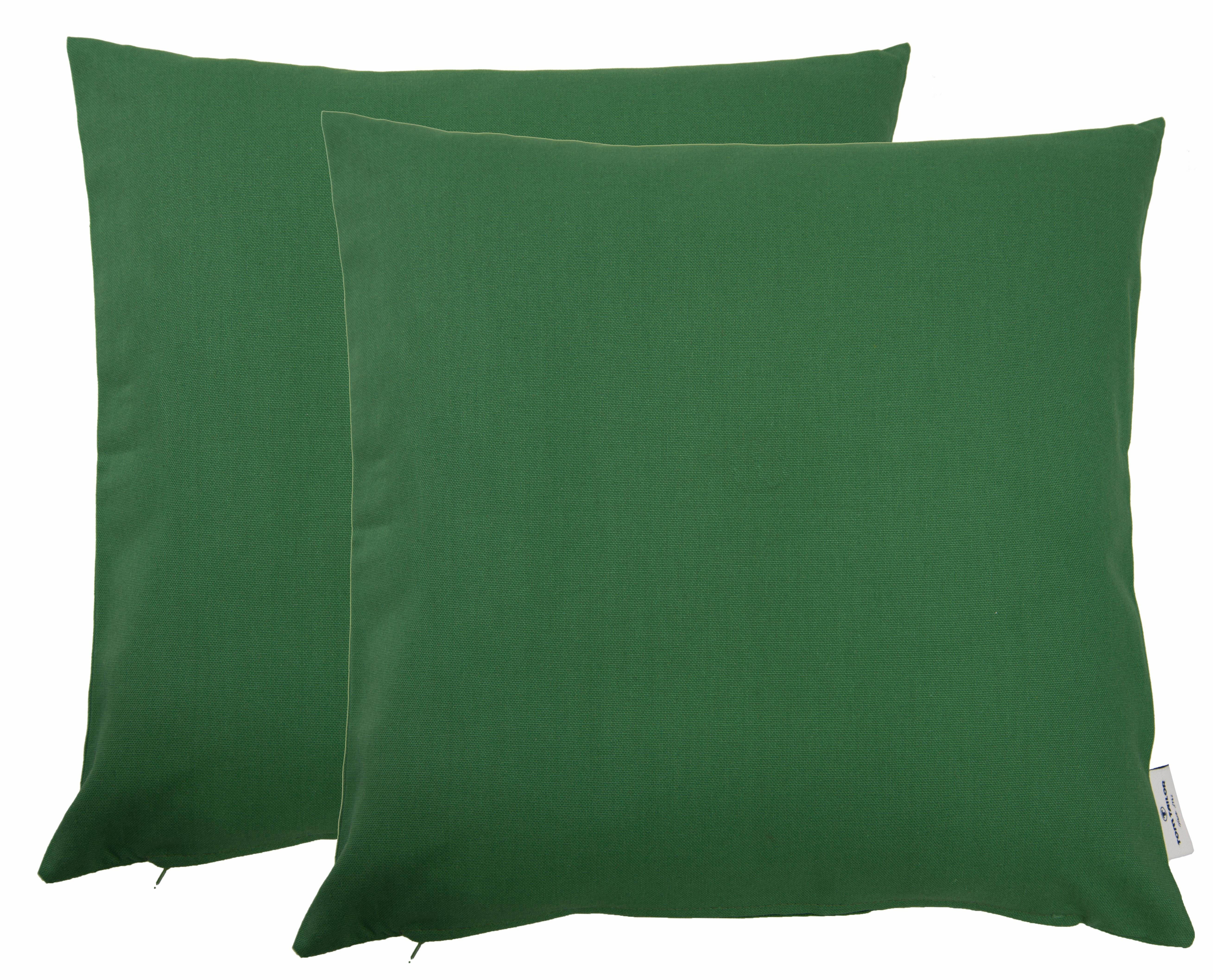 TOM TAILOR HOME Dekokissen Dove, unifarben, Kissenhüllen ohne Füllung, 2er günstig online kaufen