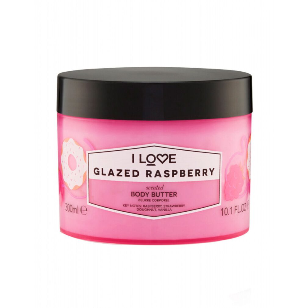 I Love... Körperpflegemittel ... Glazed Raspberry Body Butter - 300ml - Körperbutter