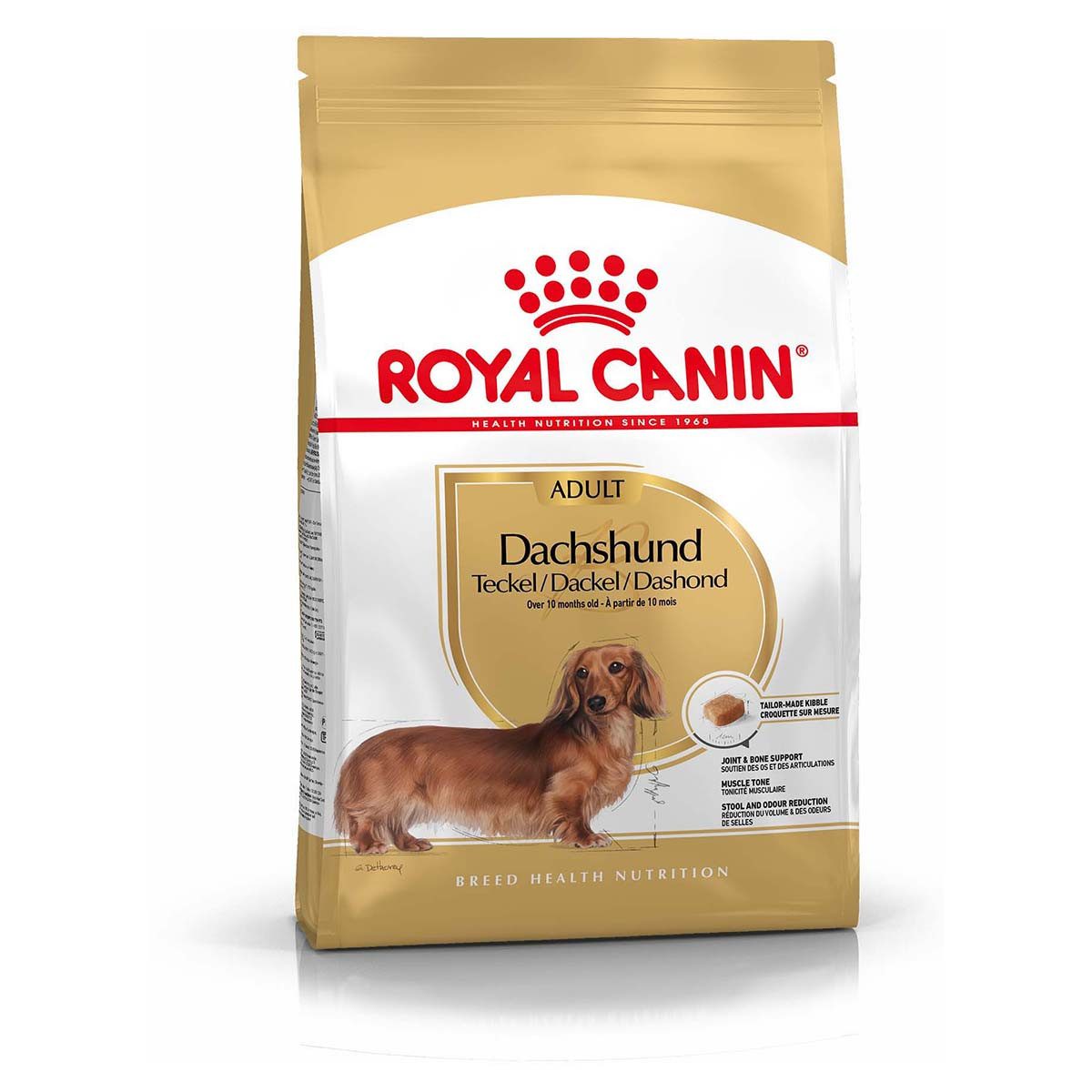 Royal Canin Breed Dachshund Adult 1,5 kg, Trockenfutter für: Hund