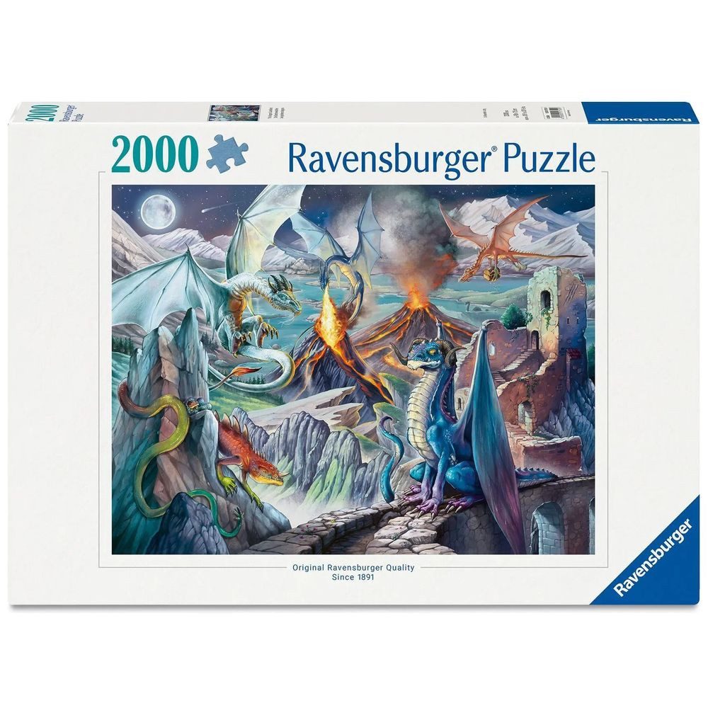 Puzzle Erwachsenenpuzzle 2000 Teile - Die Drachenwächter