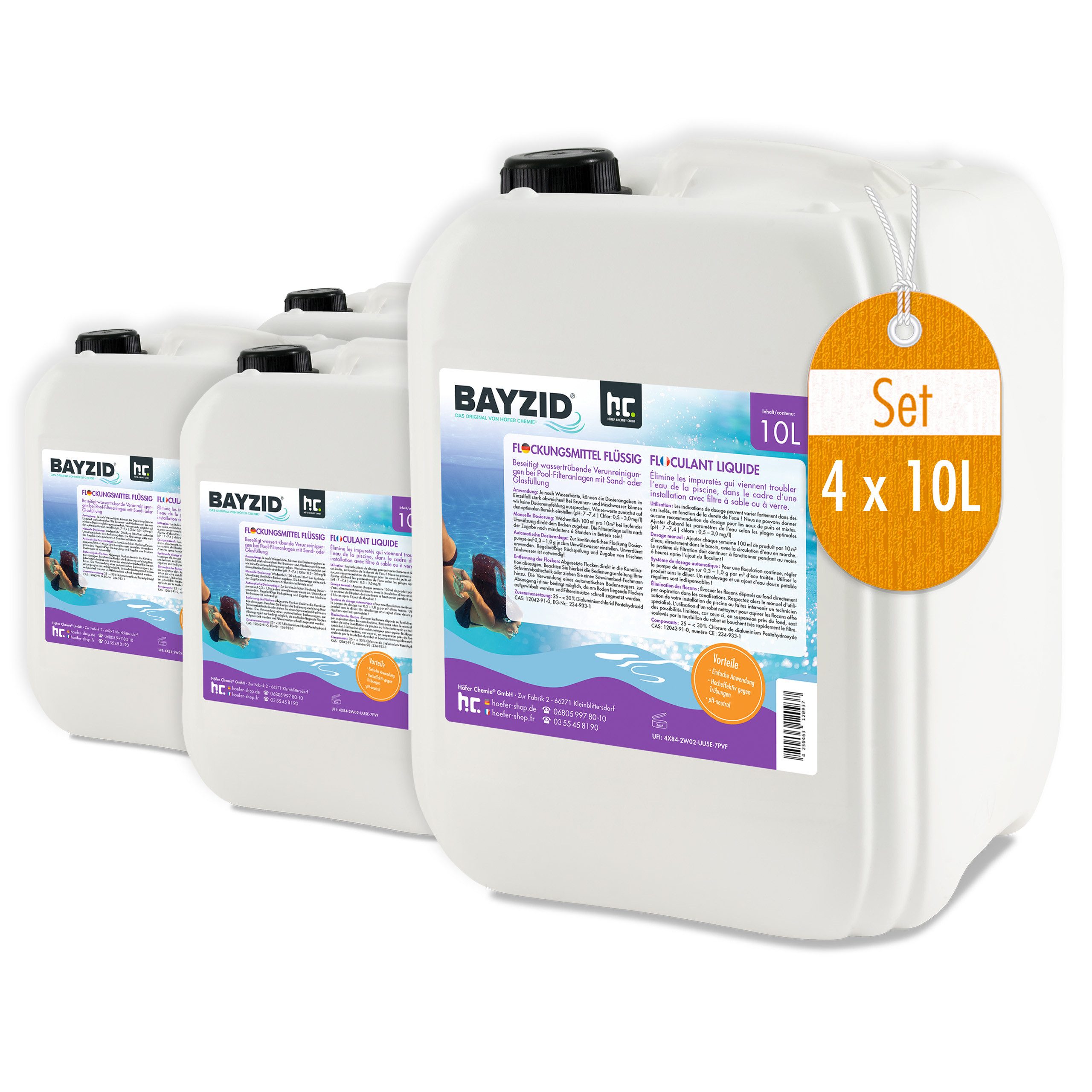 Höfer Chemie GmbH Poolpflege 4x 10 günstig online kaufen