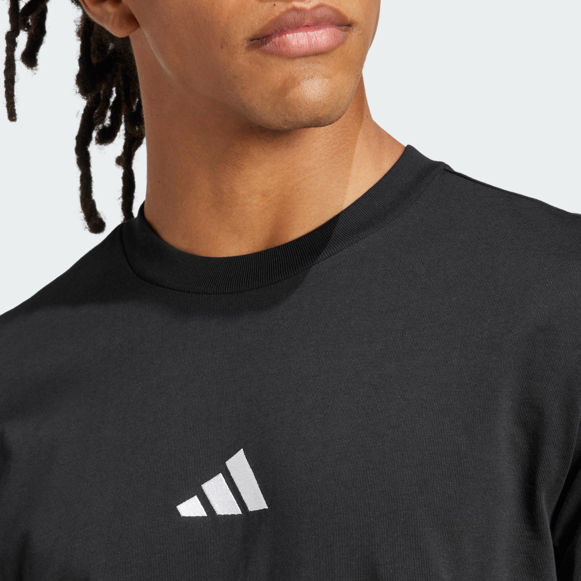 adidas Sportswear T-Shirt ESSENTIALS SMALL LOGO SINGLE JERSEY T-SHIRT (1-tlg)