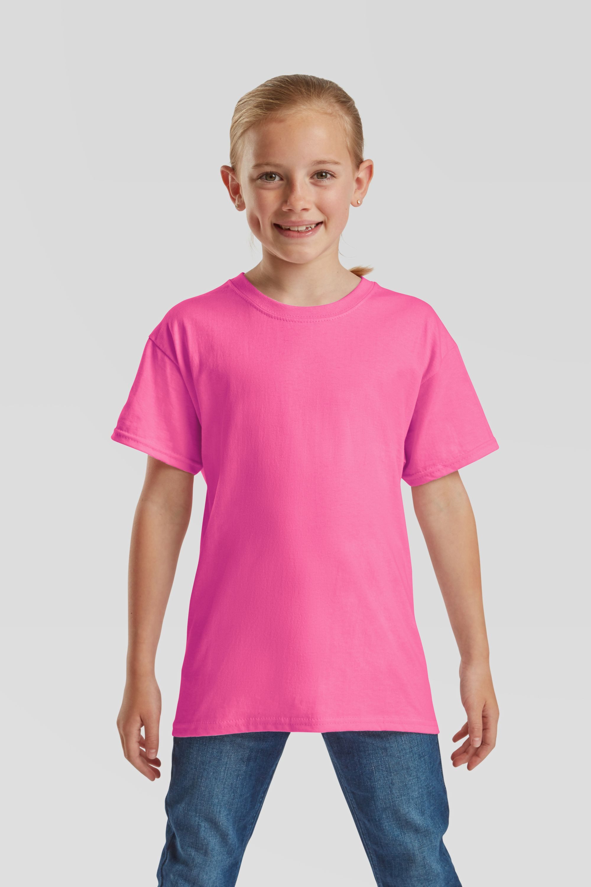 Fruit of the Loom Rundhalsshirt Fruit of the Loom Valueweight T Kids – Bild 3 von 5