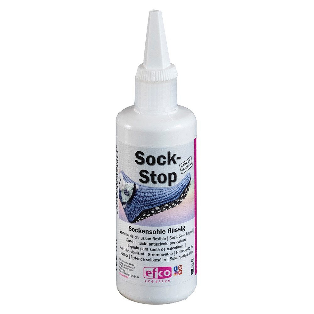 Socken Sock-Stop Latex-Emulsion / Sockensohle Anti-Rutsch Profile