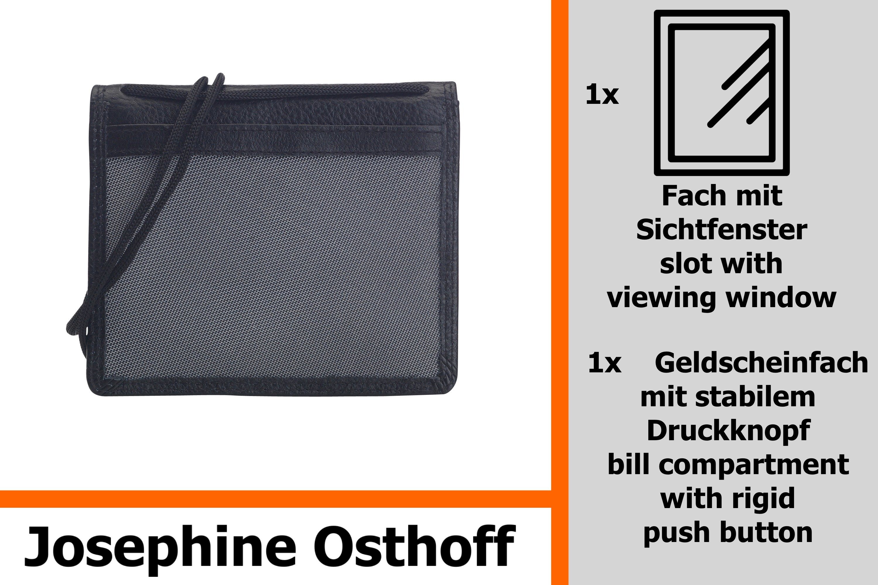 Josephine Osthoff Handtasche Safety Brustbeutel schwarz – Bild 5 von 5