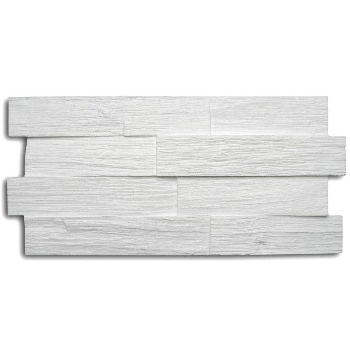 Decosa Wandpaneel Creativpaneel Wood, (Einzeln, je 0,5 m) Klebemontage, Überstreichbar, Polystyrol, EPS