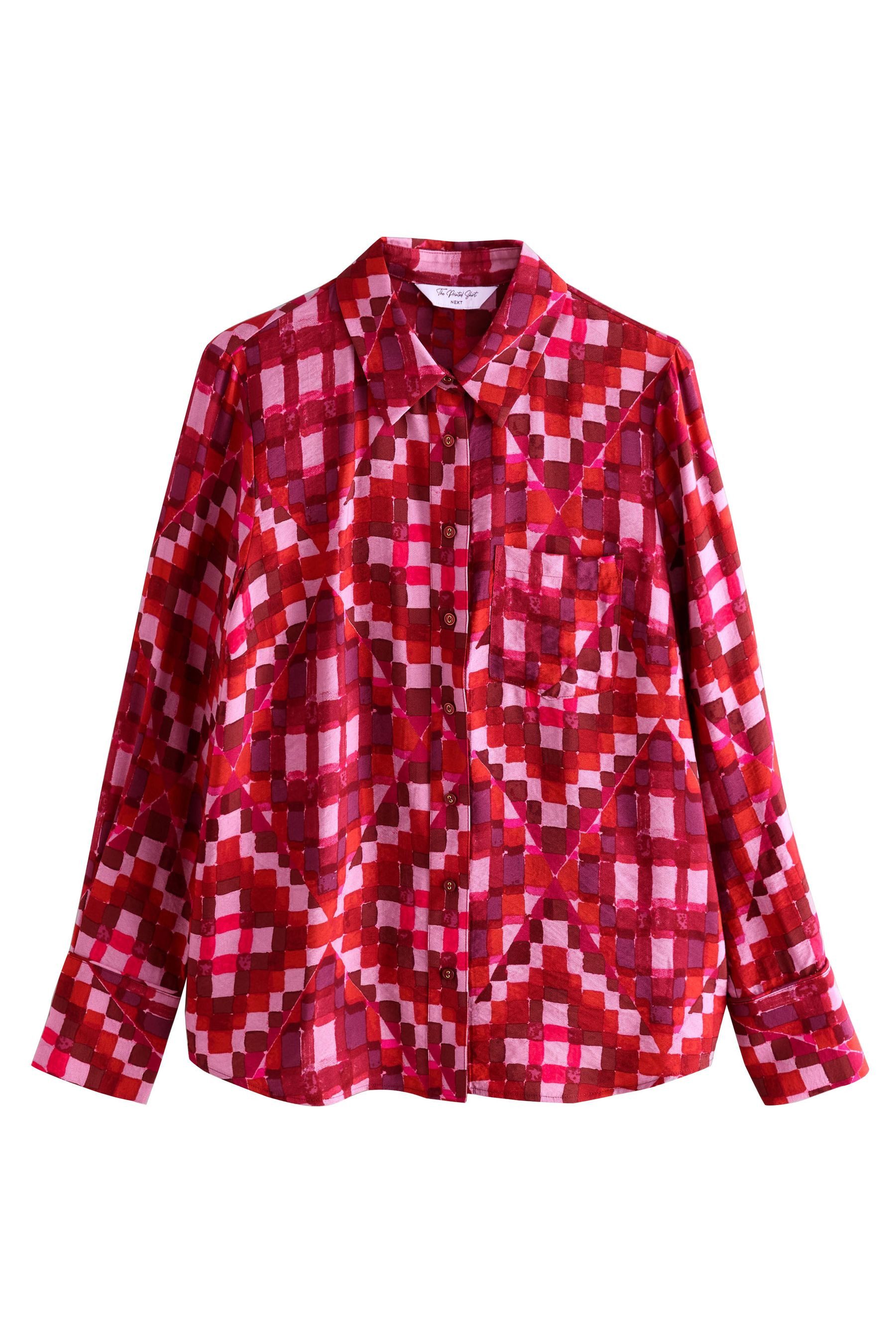 Next Langarmhemd Langärmeliges Button-down-Hemd (1-tlg) günstig online kaufen