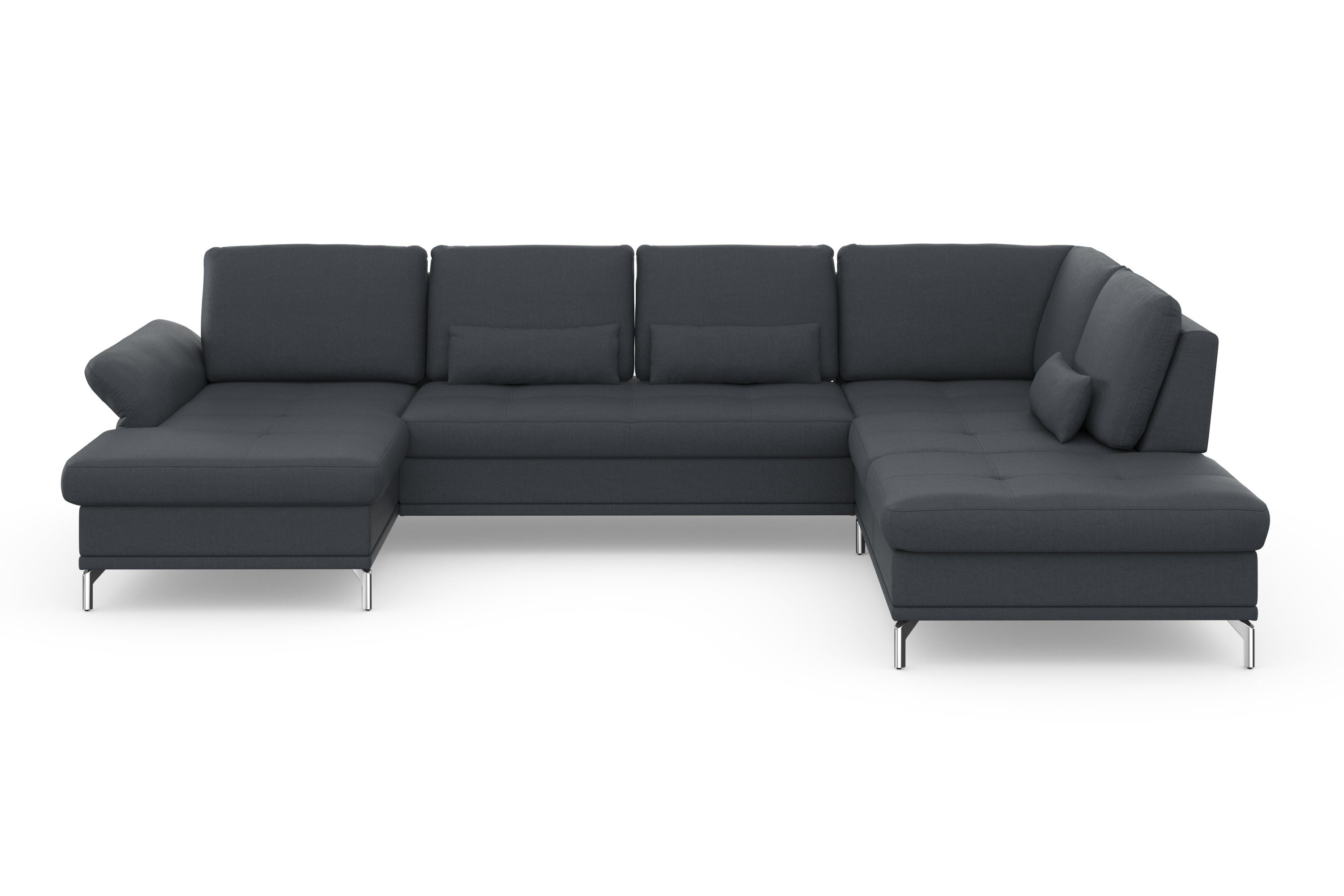 INOSIGN Wohnlandschaft "Palm Beach U-Form" Federkern, mit Sitztiefenverstel günstig online kaufen