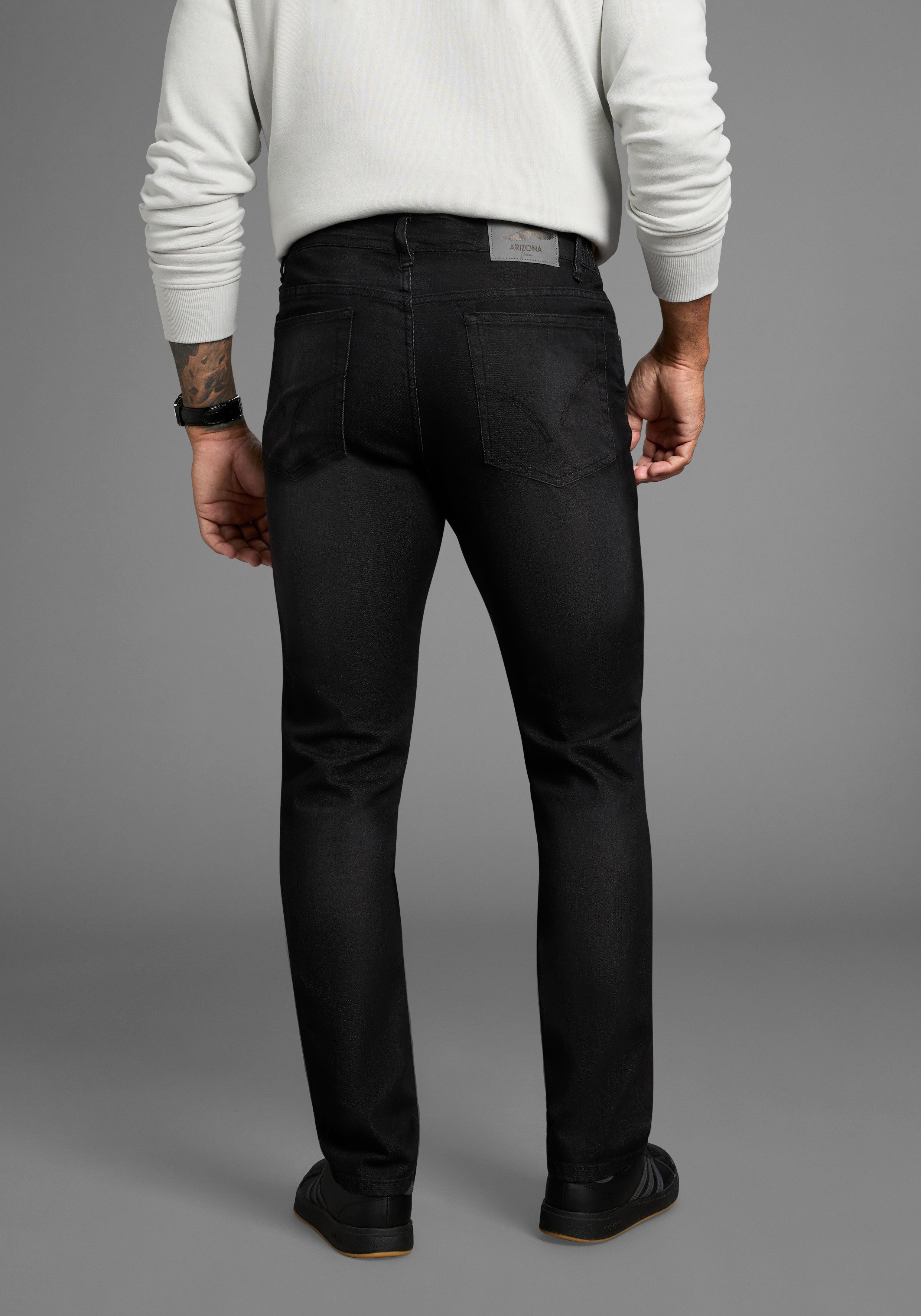 Arizona Dehnbund-Jeans Paul elastischer Dehnbund, Comfort-Fit, gerader Bein günstig online kaufen