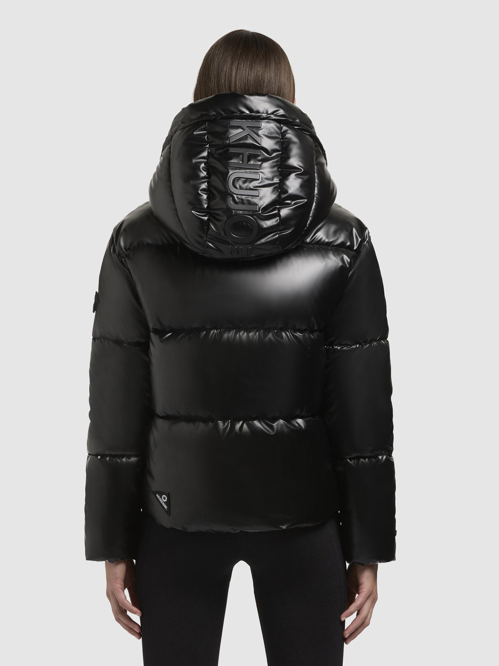 khujo Steppjacke Devina Shiny-YM Glänzende kurze Winterjacke für Damen
