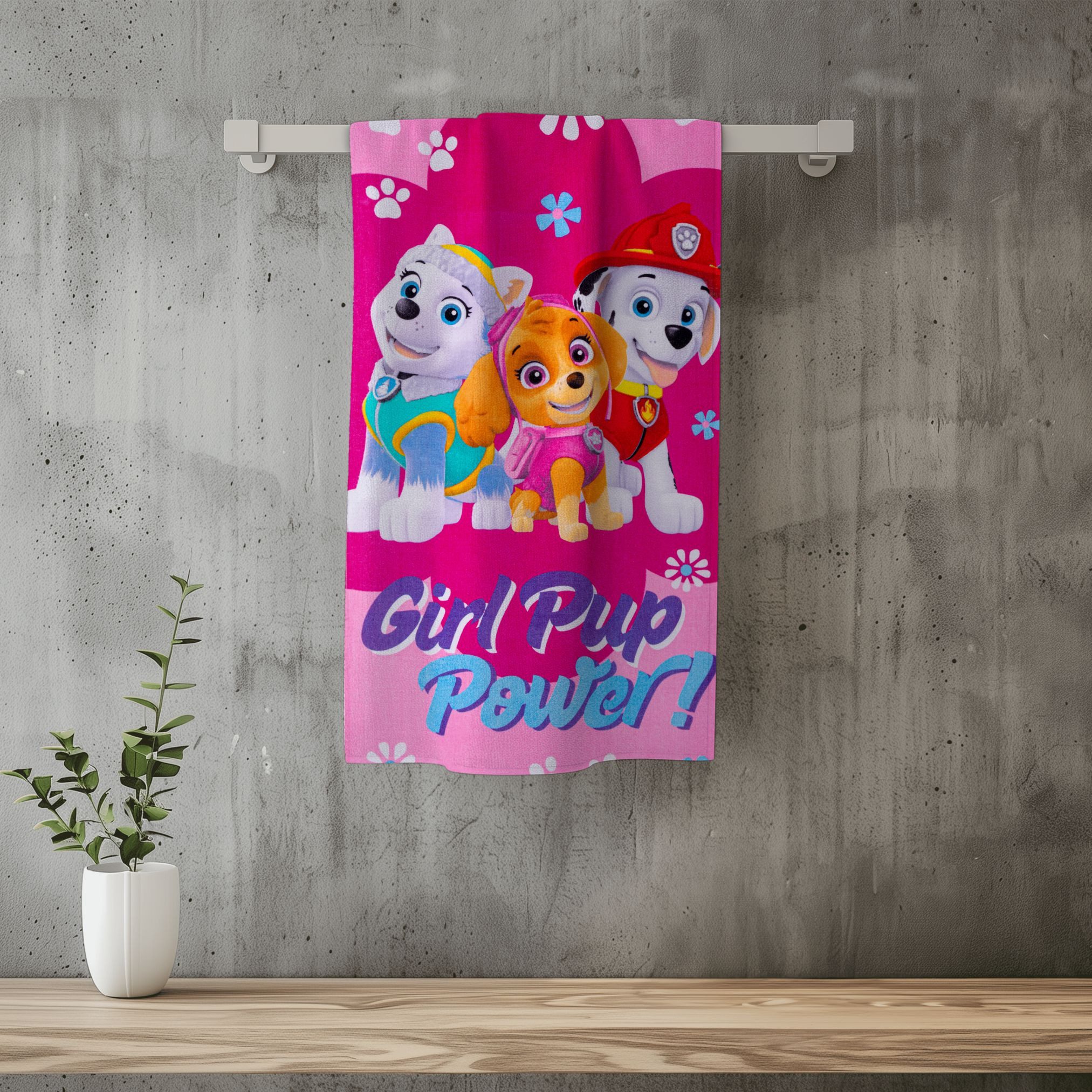 PAW PATROL Strandtuch PAW PATROL Kinder Badehandtuch Strandtuch 70x140 cm, günstig online kaufen