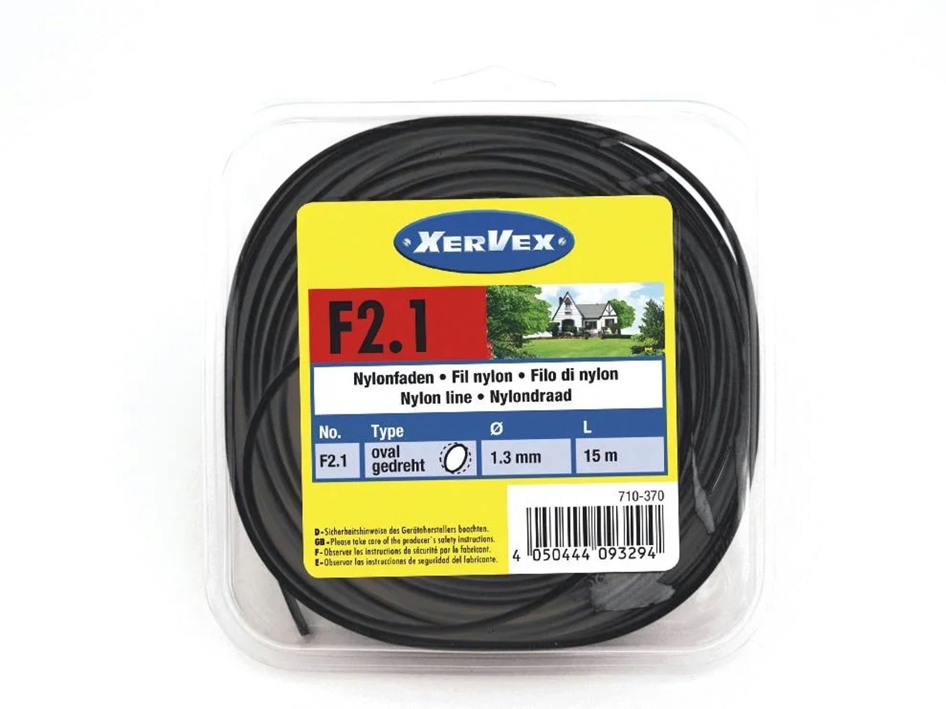 Westfalia Werkzeug Akku-Rasentrimmer Polyamidfaden (Nylon), rund, 2,4 mm/ 15 m