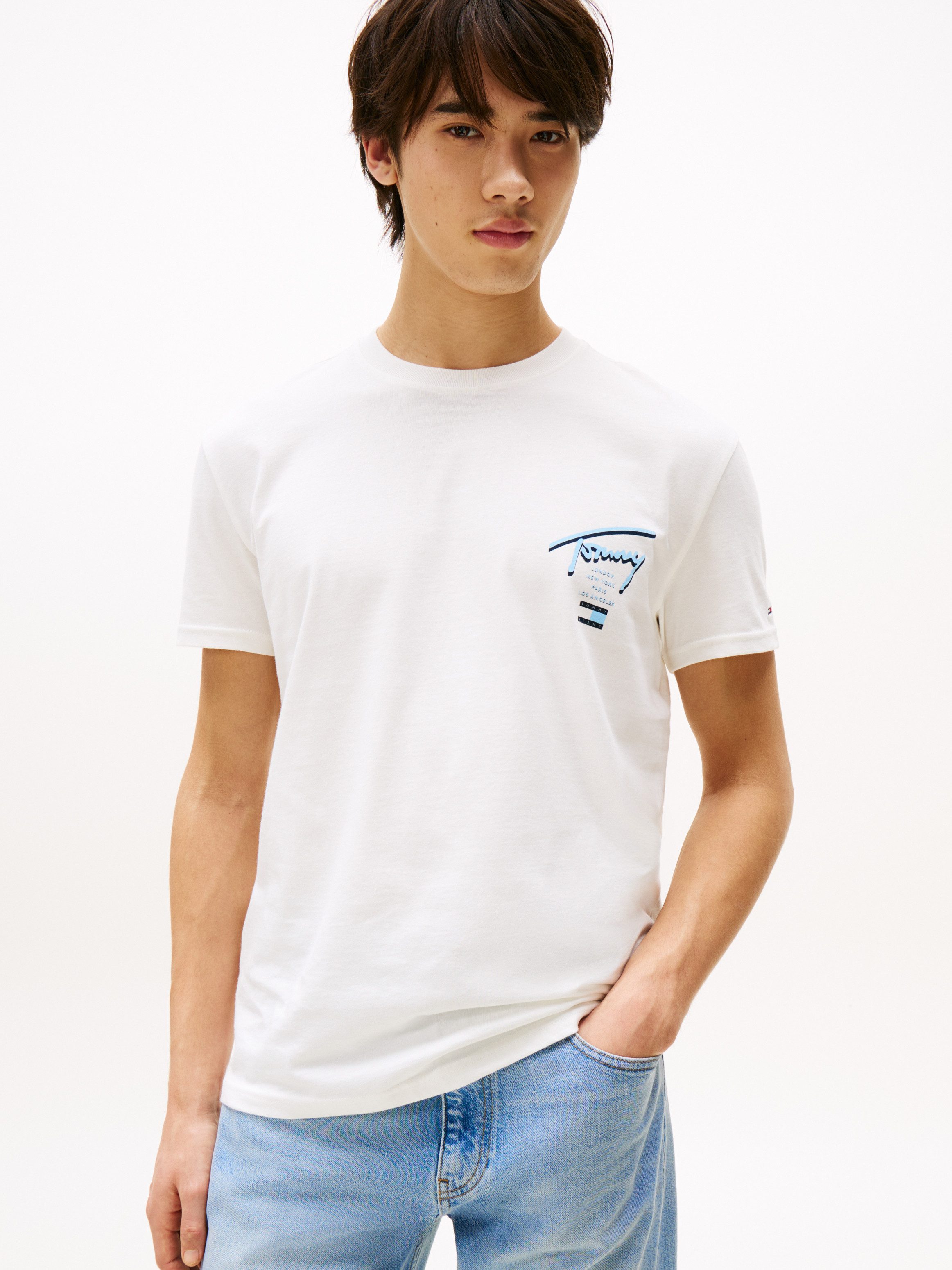 Tommy Jeans T-Shirt TJM REG SIGNATURE günstig online kaufen