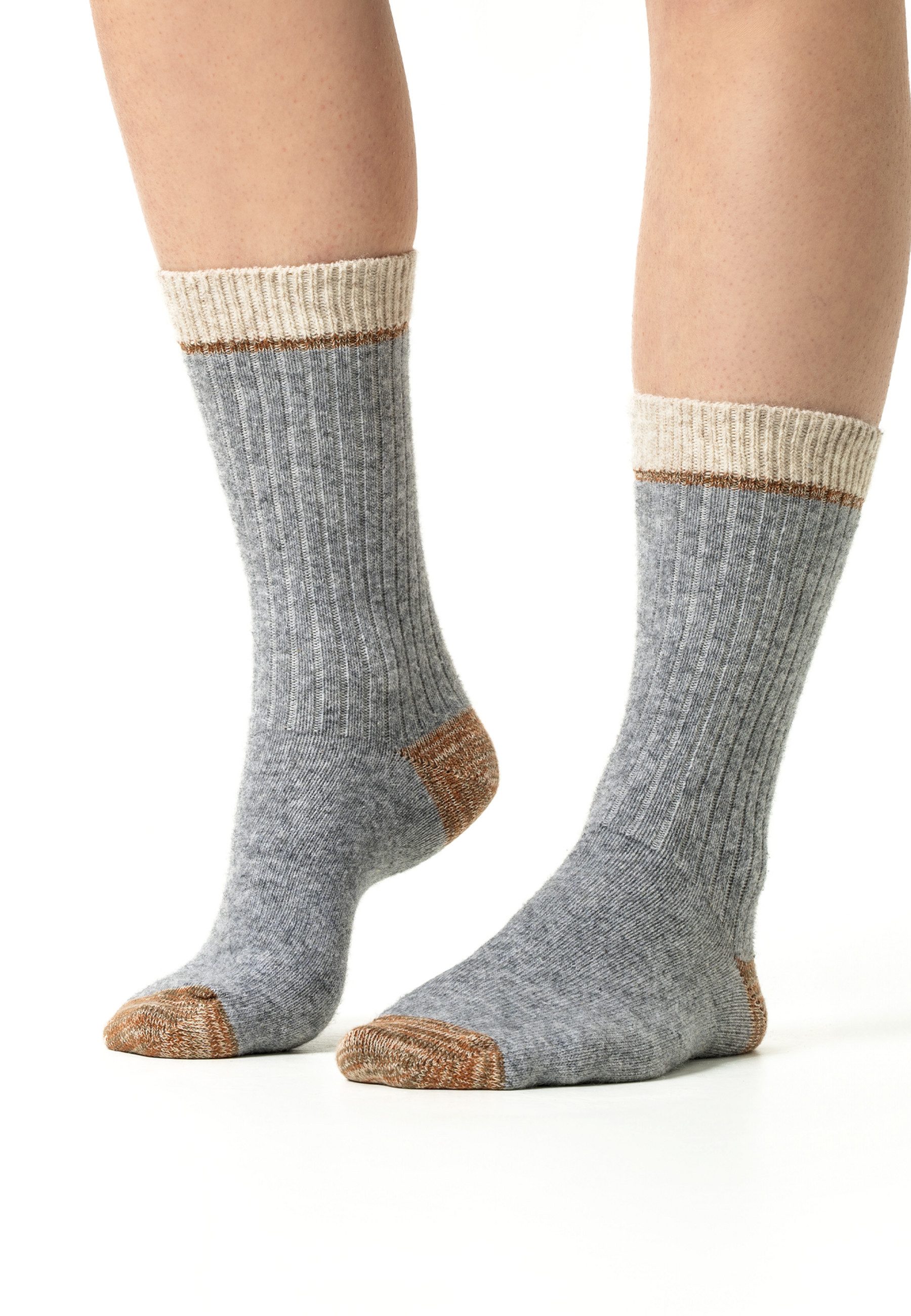 LIVING CRAFTS Socken PATRICE GOTS zertifiziert