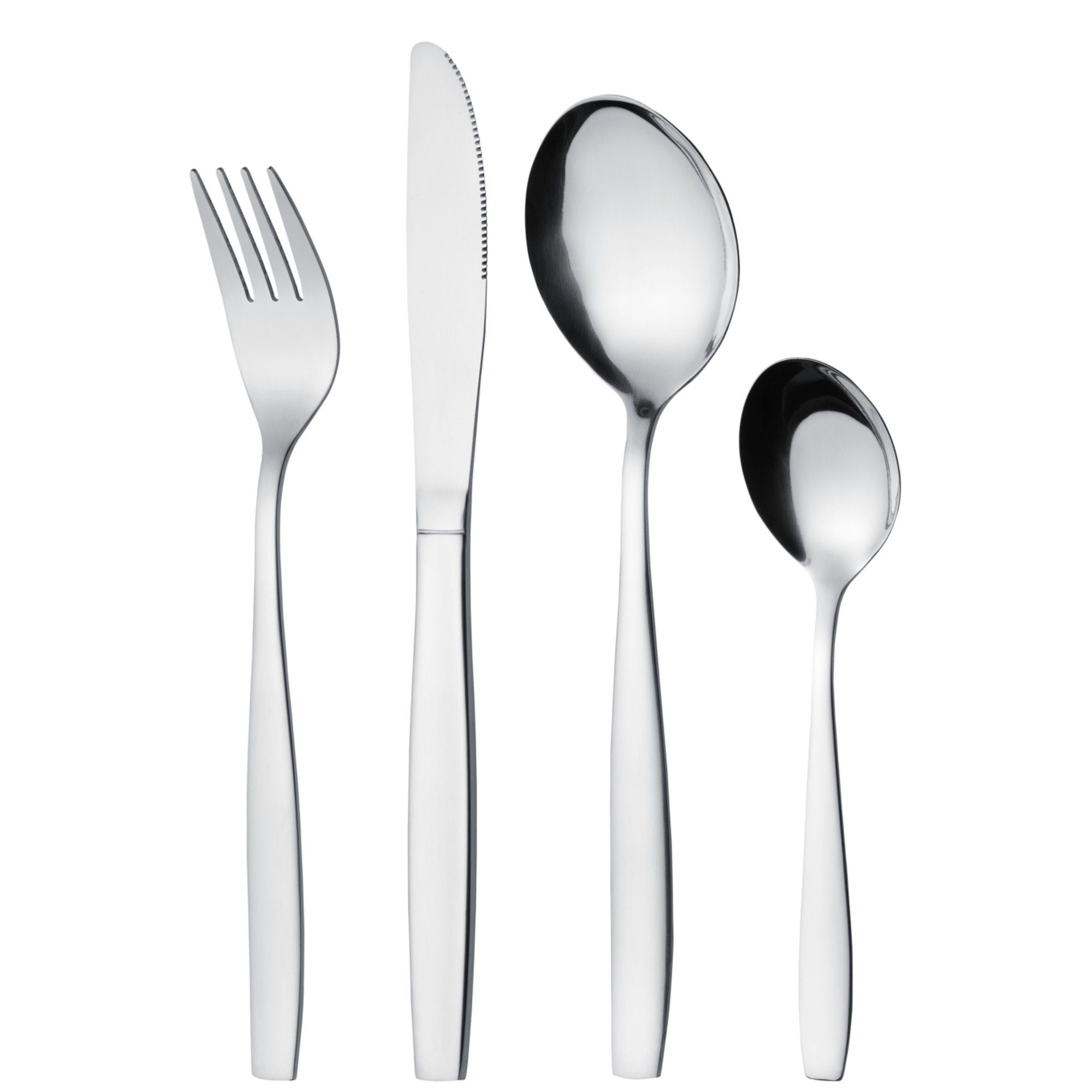 GRÄWE Besteck-Set GRÄWE Tafelbesteck 24-tlg. für 6 Personen, Serie KÖNIGSTEIN, Edelstahl 18/0