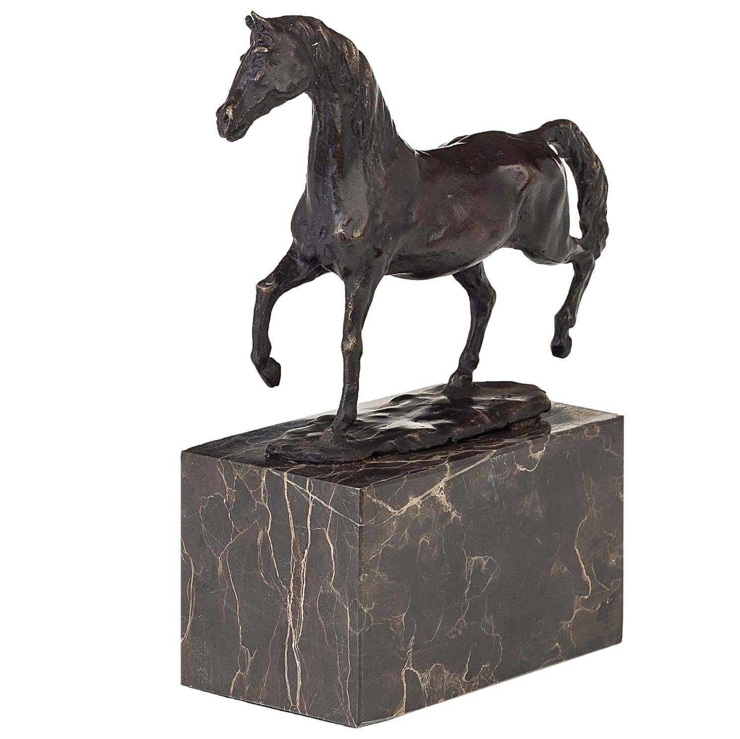 Aubaho Carvin Skulptur Kopie Repli Pferd Louis-Albert Bronze nach Bronzeskulptur Figur