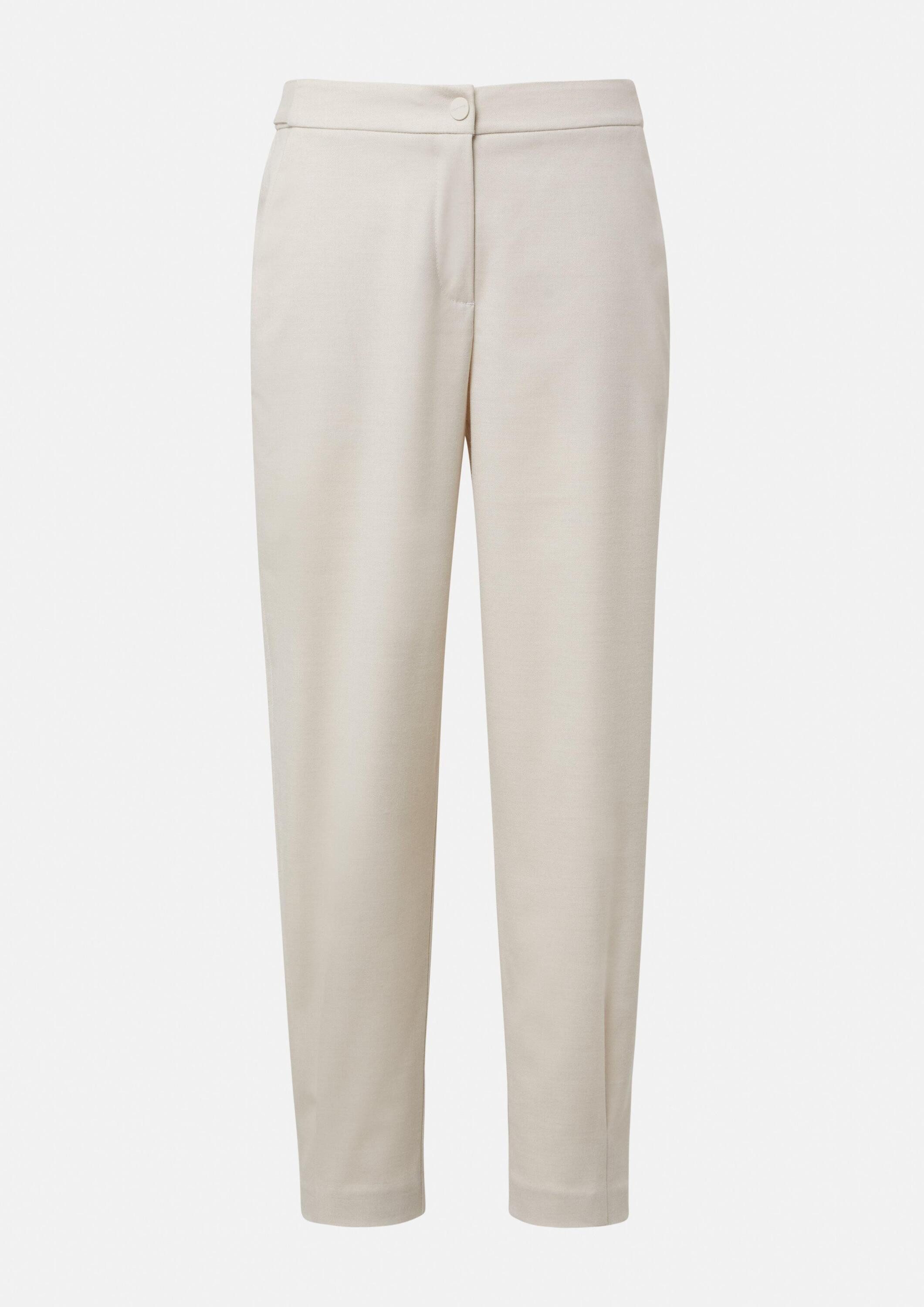 comma 7/8-Hose Hose Jogpants mit Faltendetail am Saum