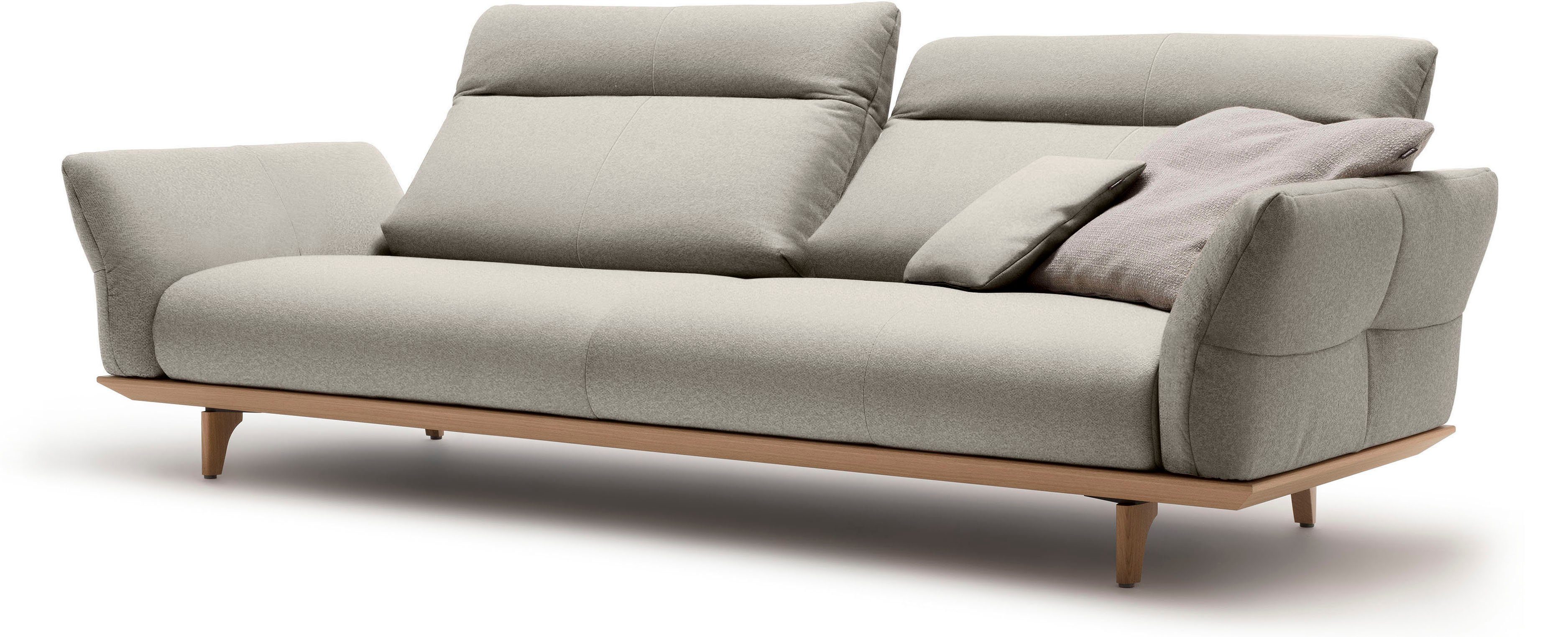 sofa hülsta Eiche, Sockel Breite natur, 248 Eiche hs.460, 4-Sitzer Füße cm in